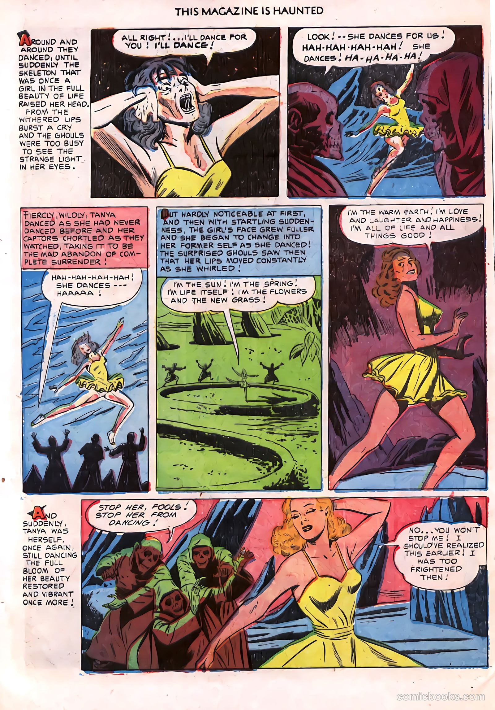 This Magazine Is Haunted #8 (1952) — page 32 of 36