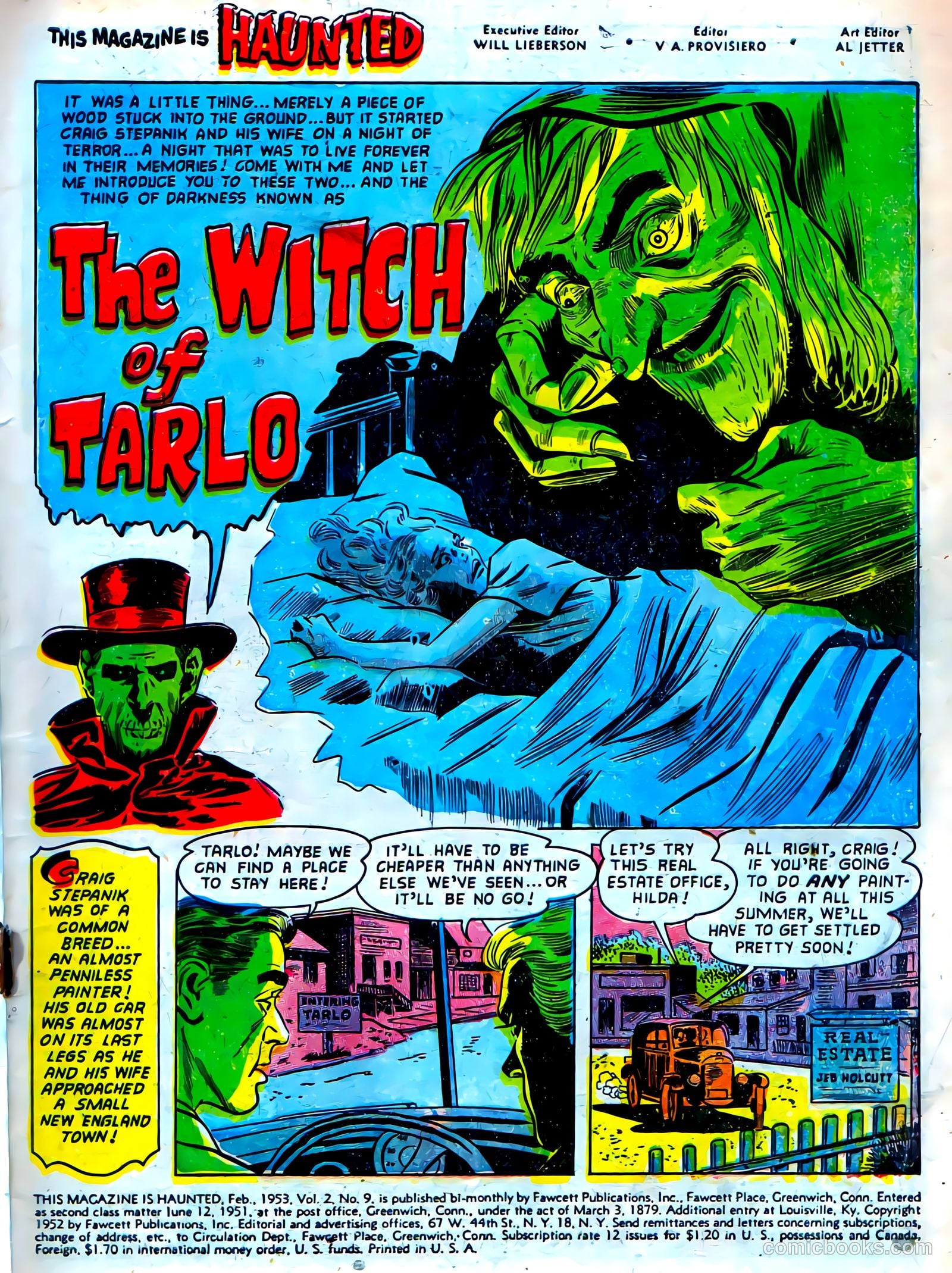 This Magazine Is Haunted #9 (1953) — page 3 of 36