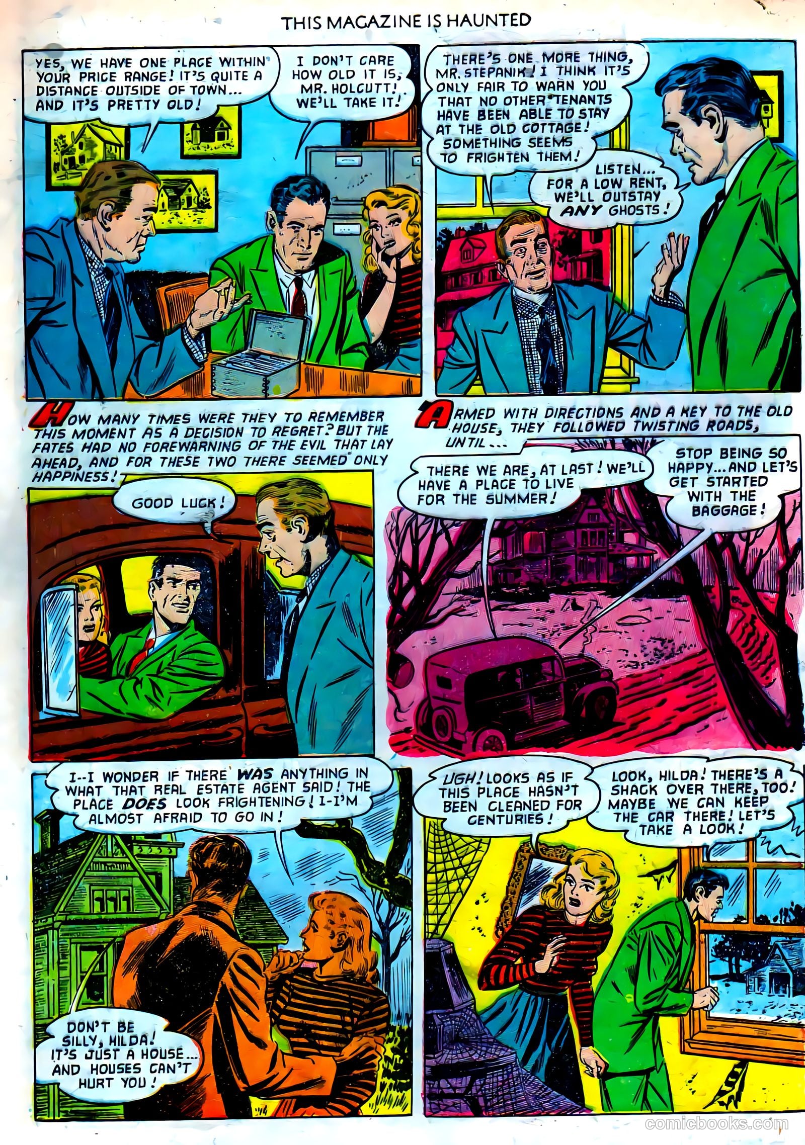 This Magazine Is Haunted #9 (1953) — page 4 of 36