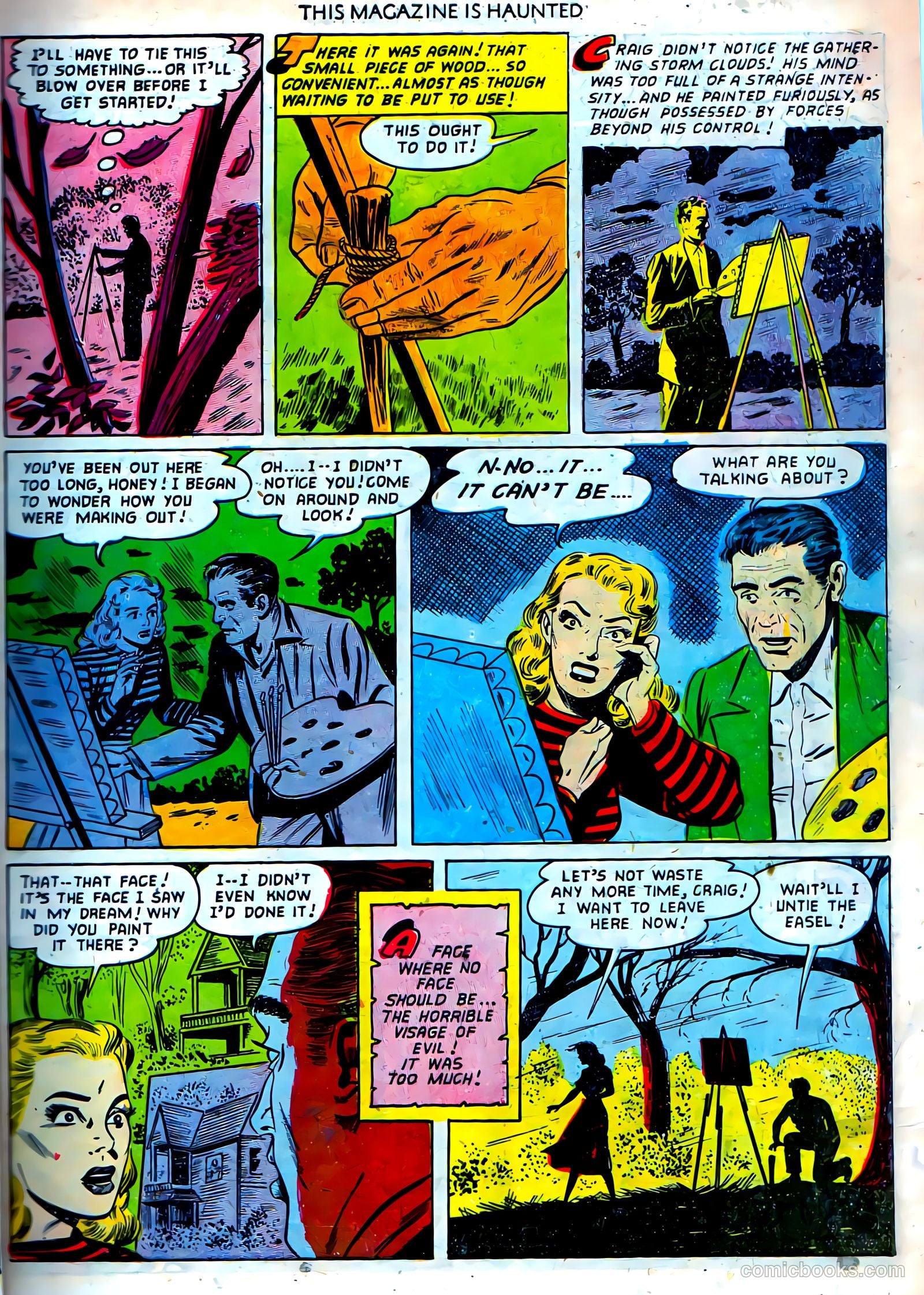 This Magazine Is Haunted #9 (1953) — page 7 of 36