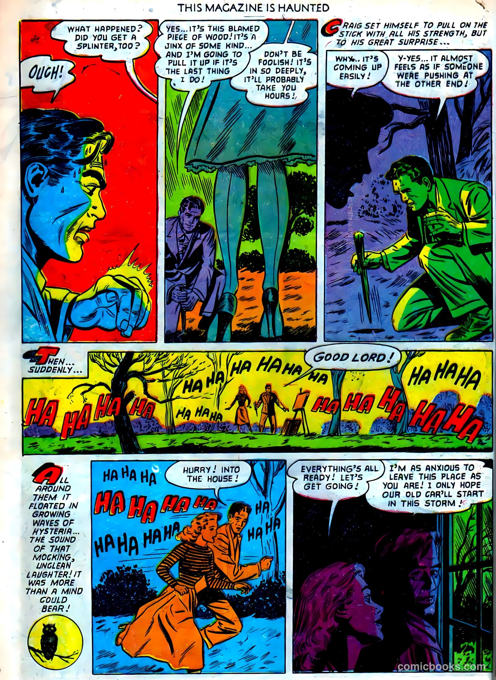 This Magazine Is Haunted #9 (1953) — page 8 of 36