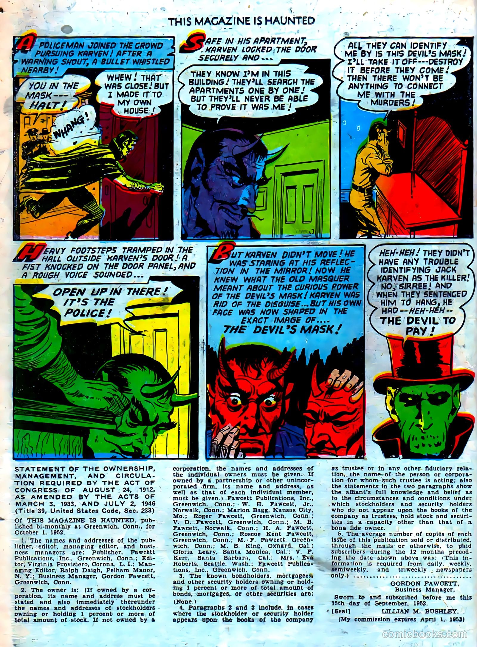 This Magazine Is Haunted #9 (1953) — page 18 of 36