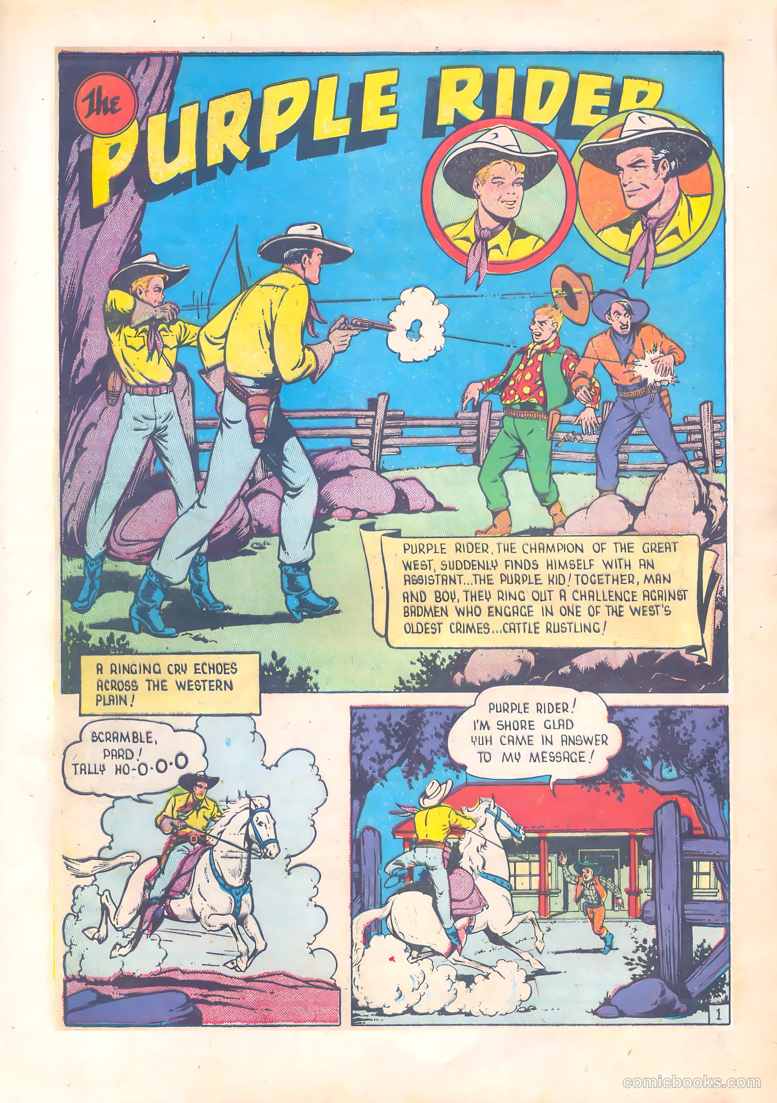 Three Aces Comics #52 (1946) — page 4 of 52