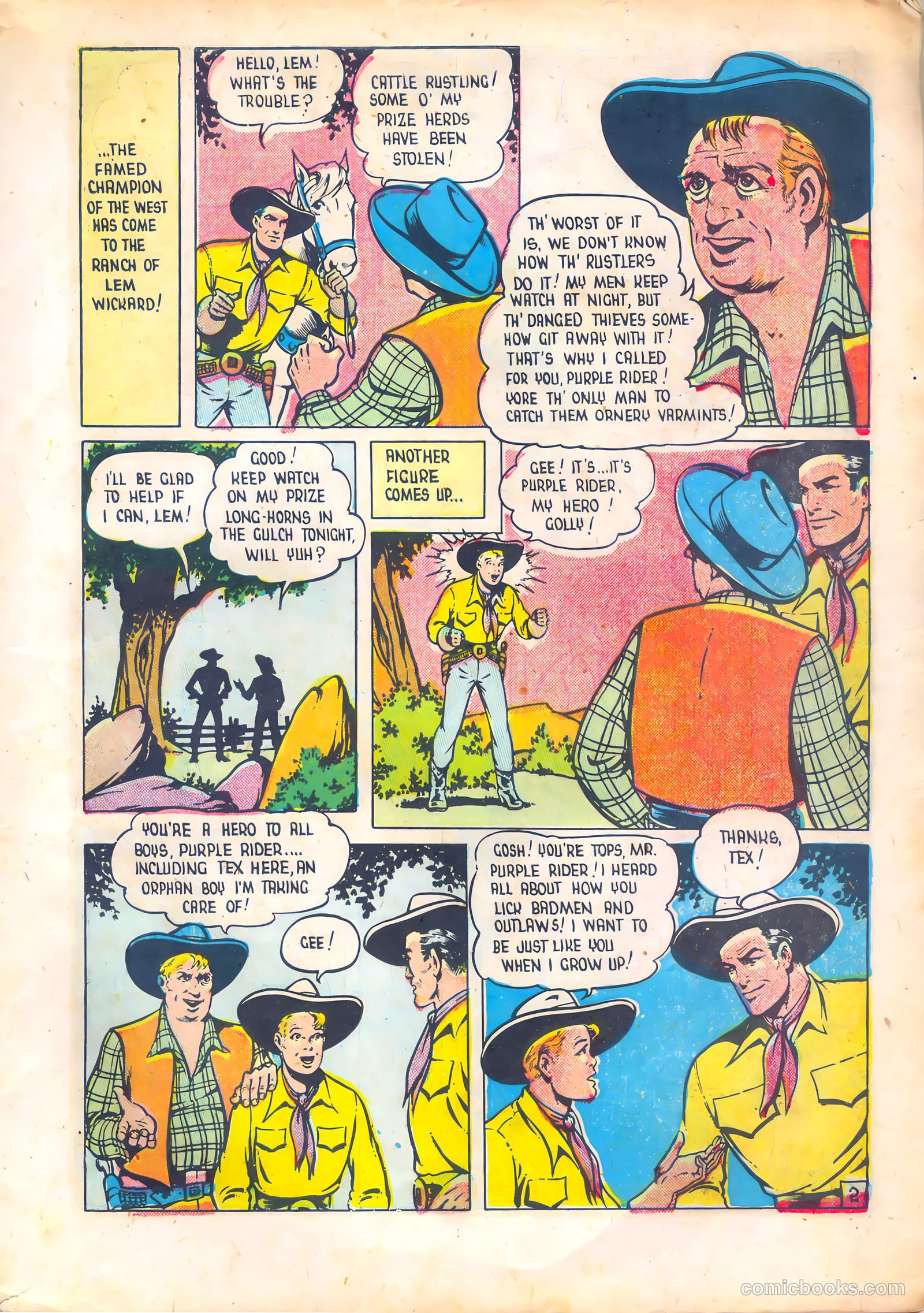 Three Aces Comics #52 (1946) — page 5 of 52