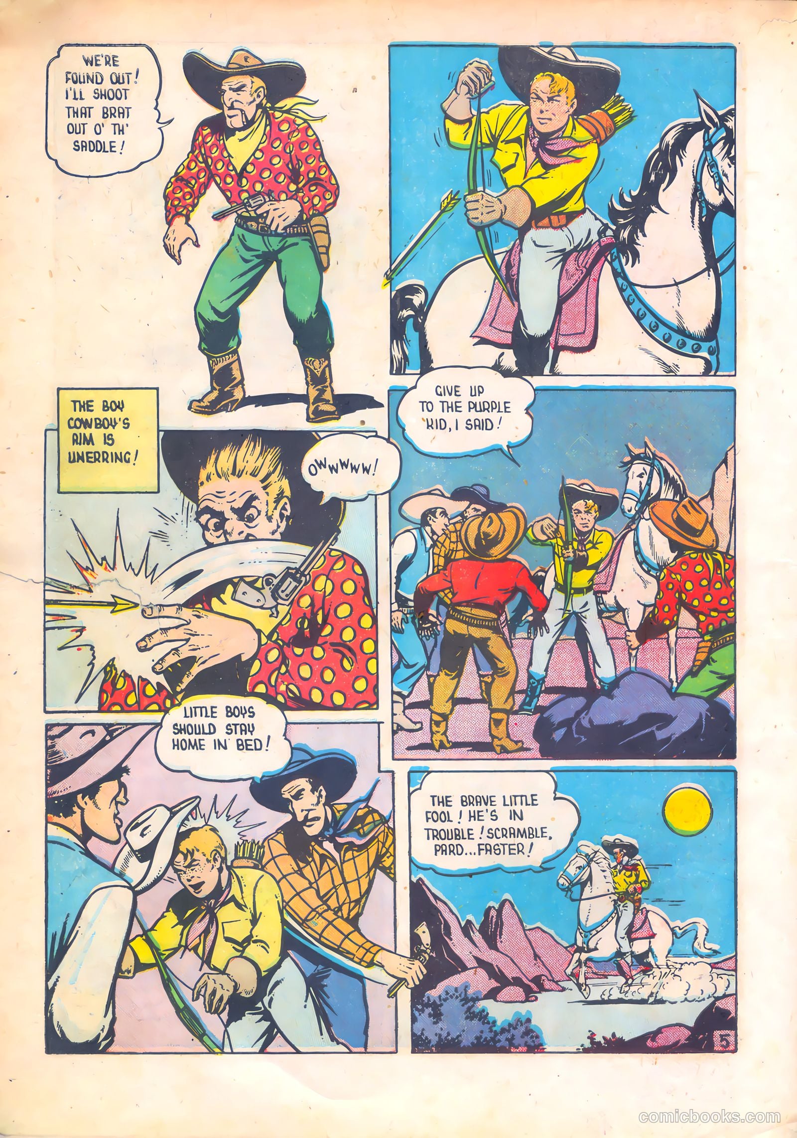 Three Aces Comics #52 (1946) — page 8 of 52