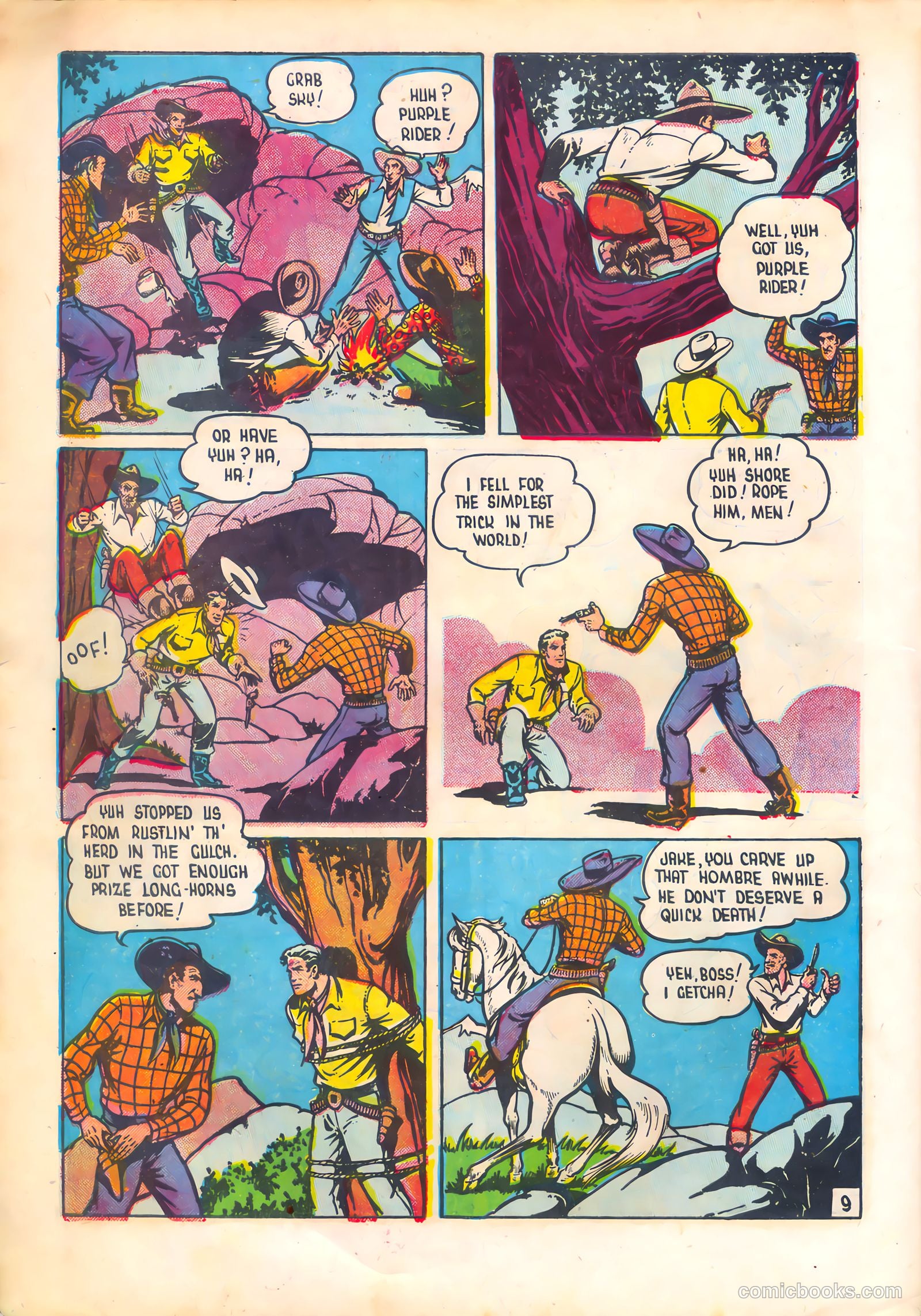Three Aces Comics #52 (1946) — page 12 of 52