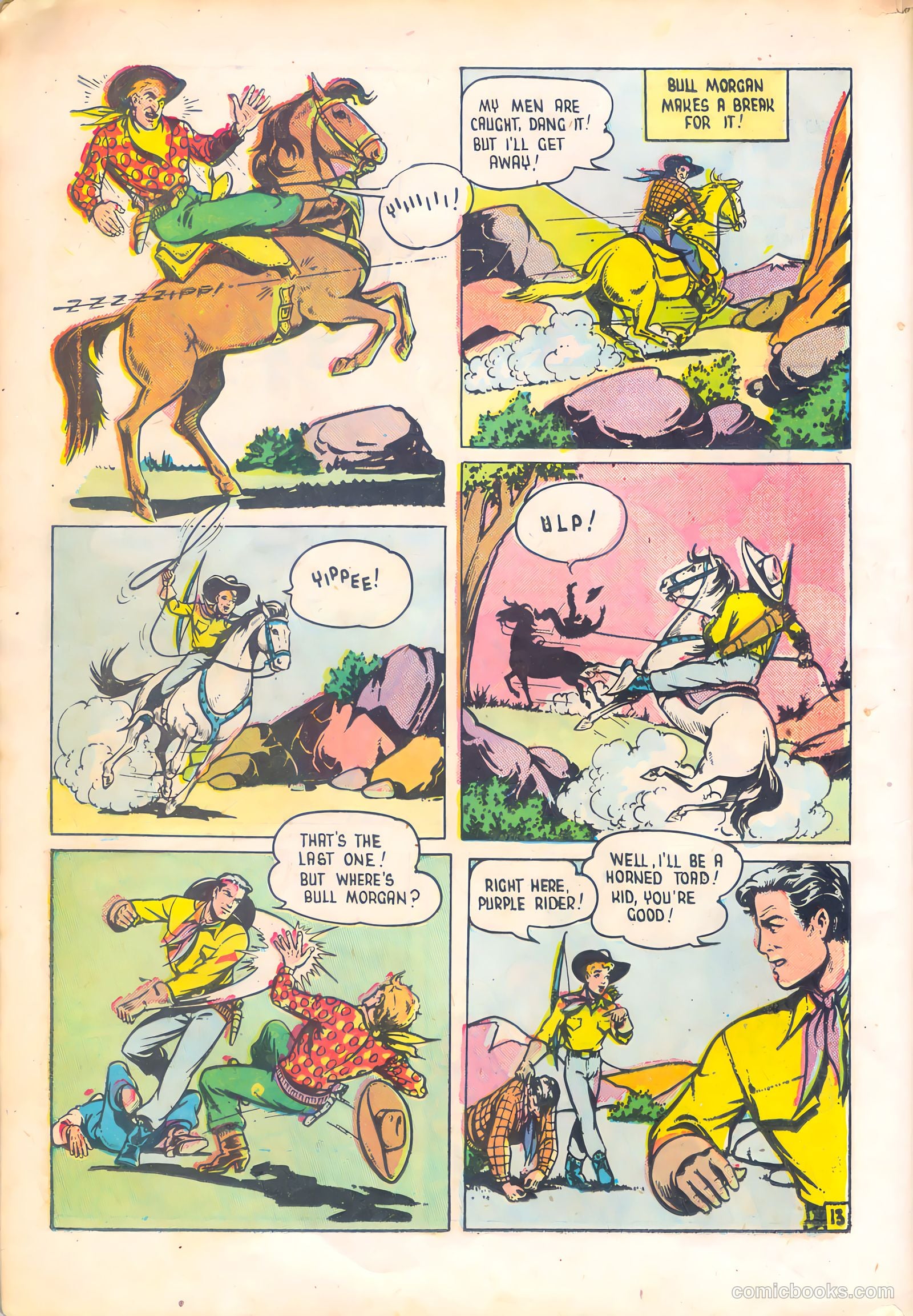 Three Aces Comics #52 (1946) — page 16 of 52