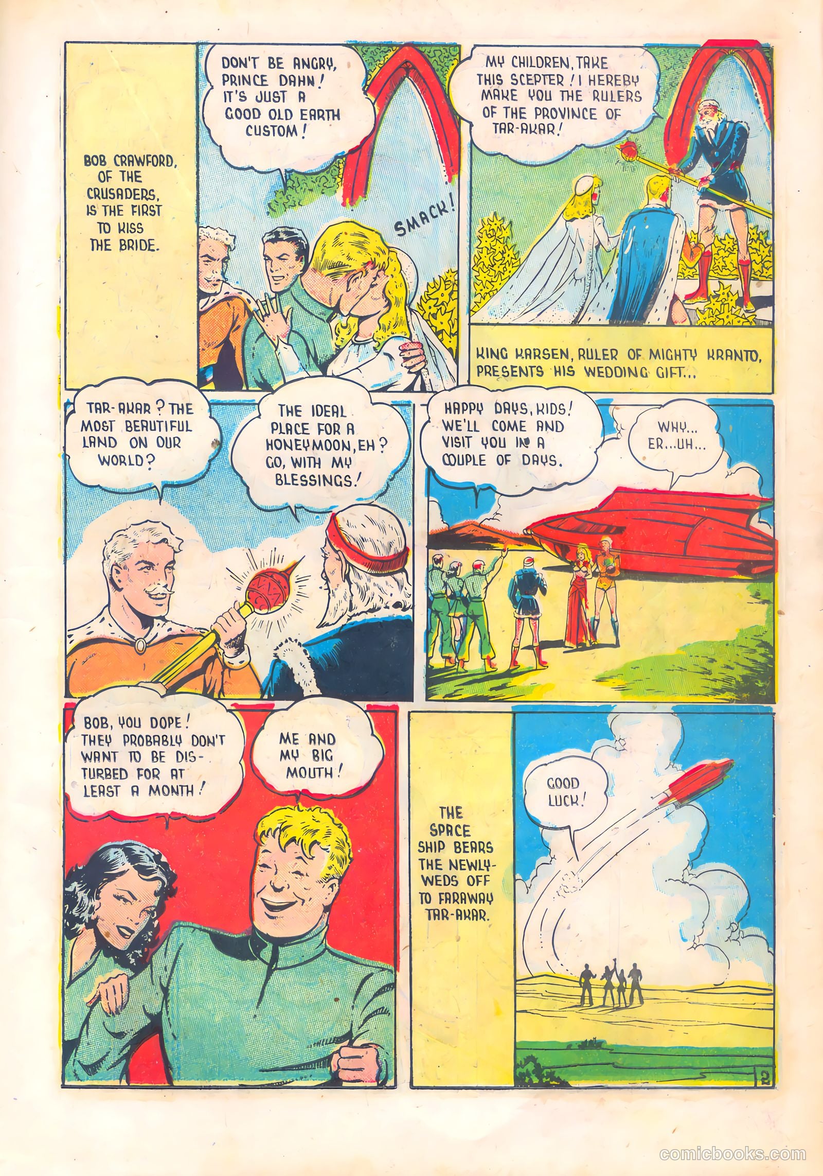 Three Aces Comics #52 (1946) — page 19 of 52