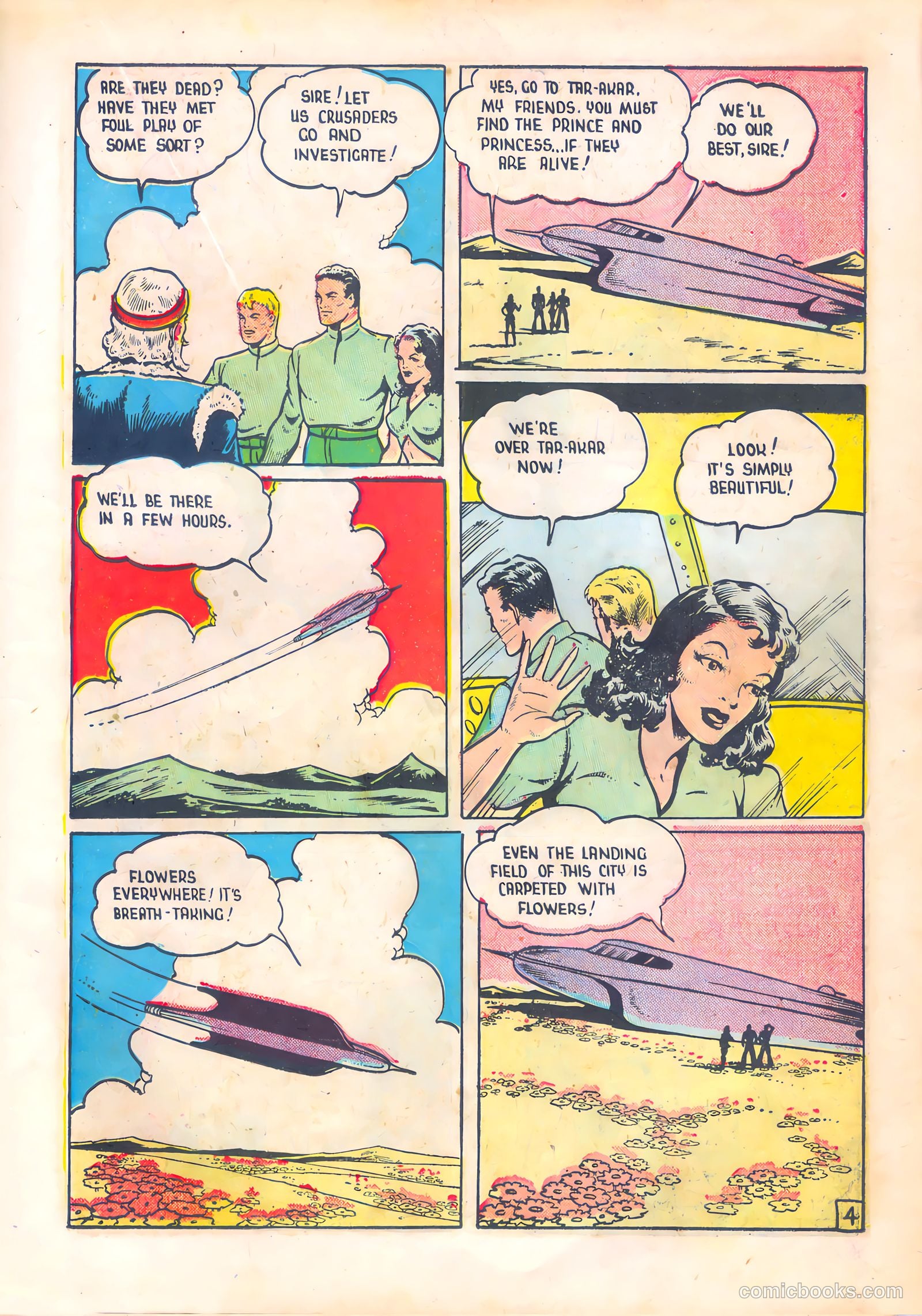 Three Aces Comics #52 (1946) — page 21 of 52