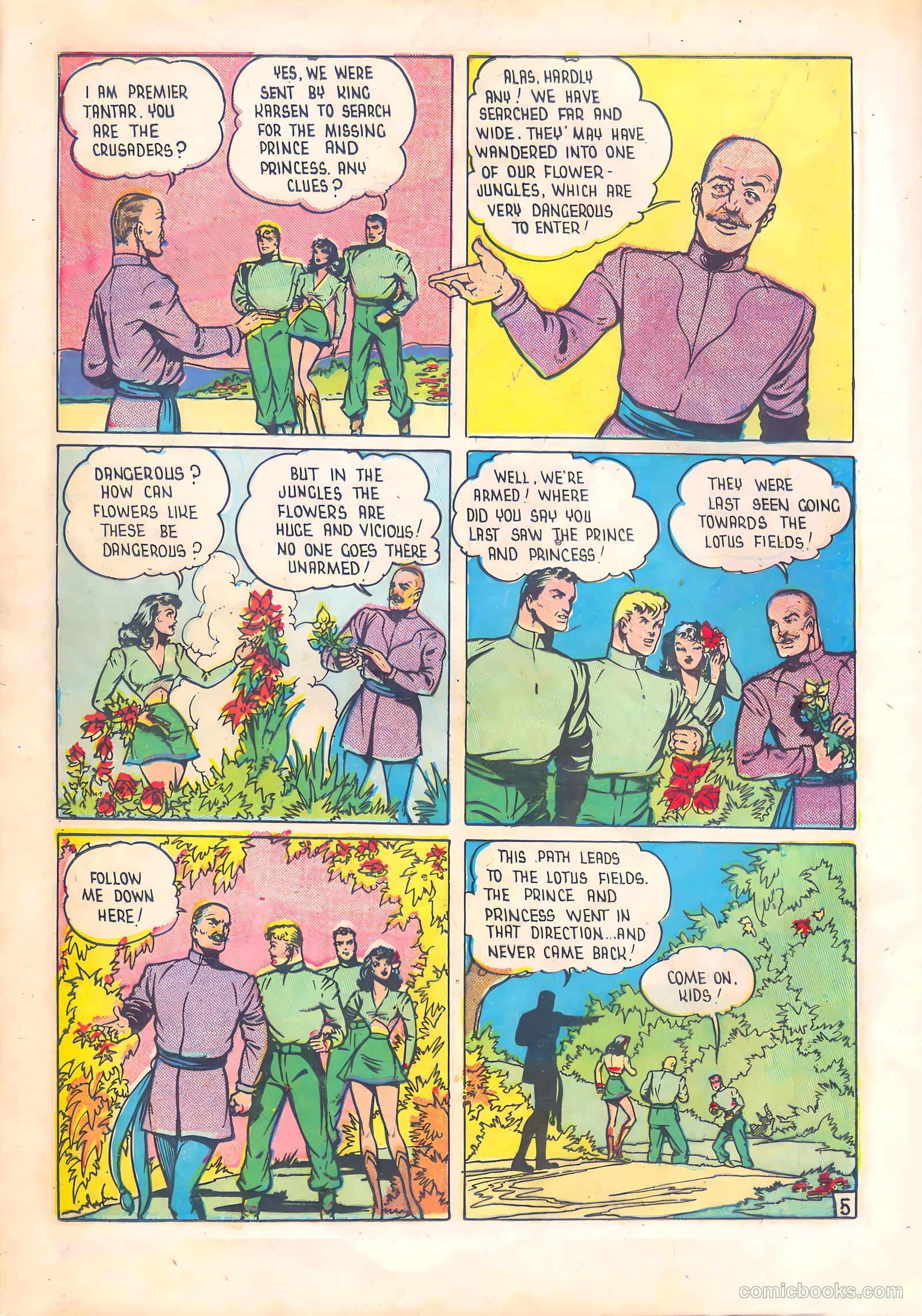 Three Aces Comics #52 (1946) — page 22 of 52