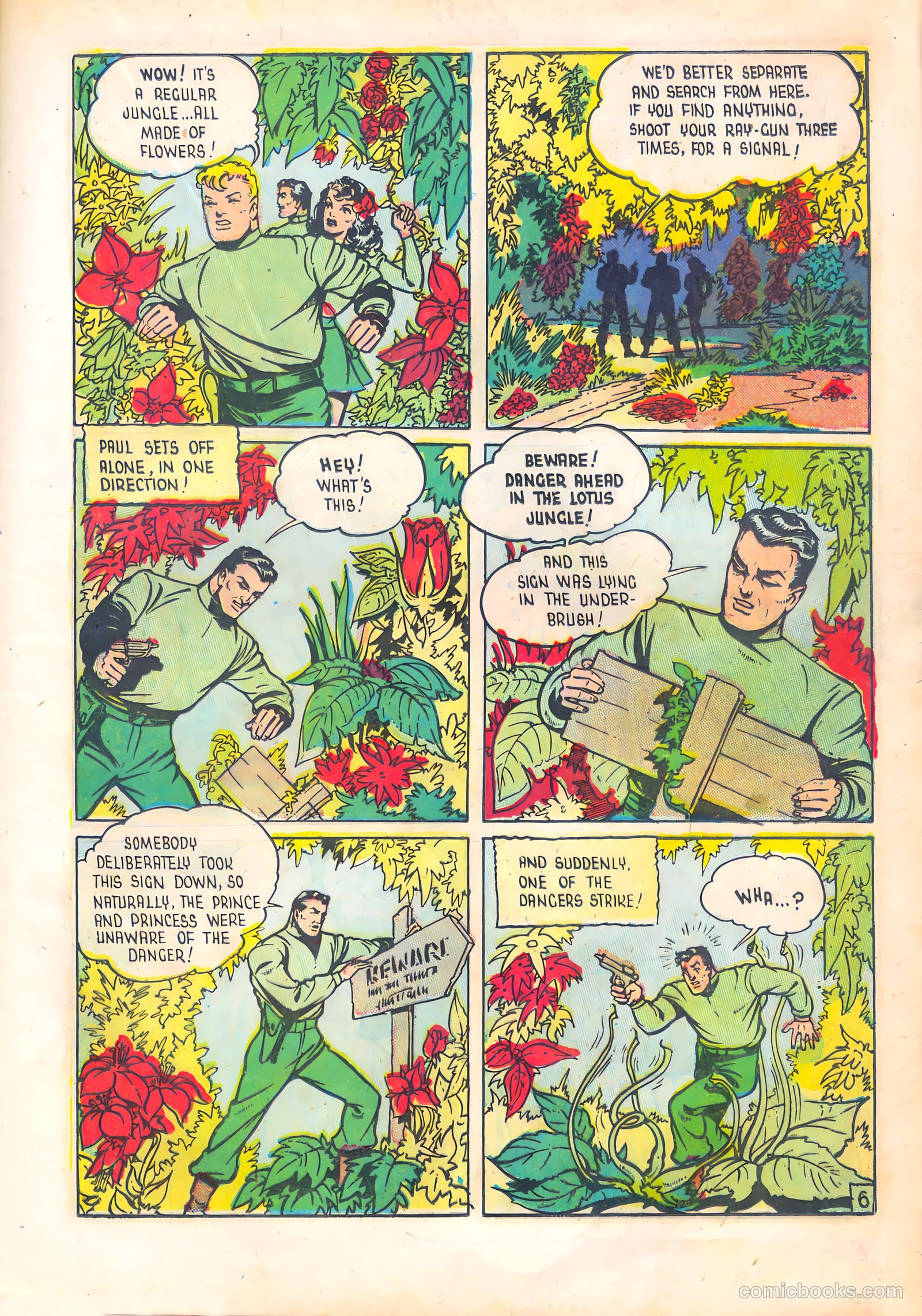 Three Aces Comics #52 (1946) — page 23 of 52
