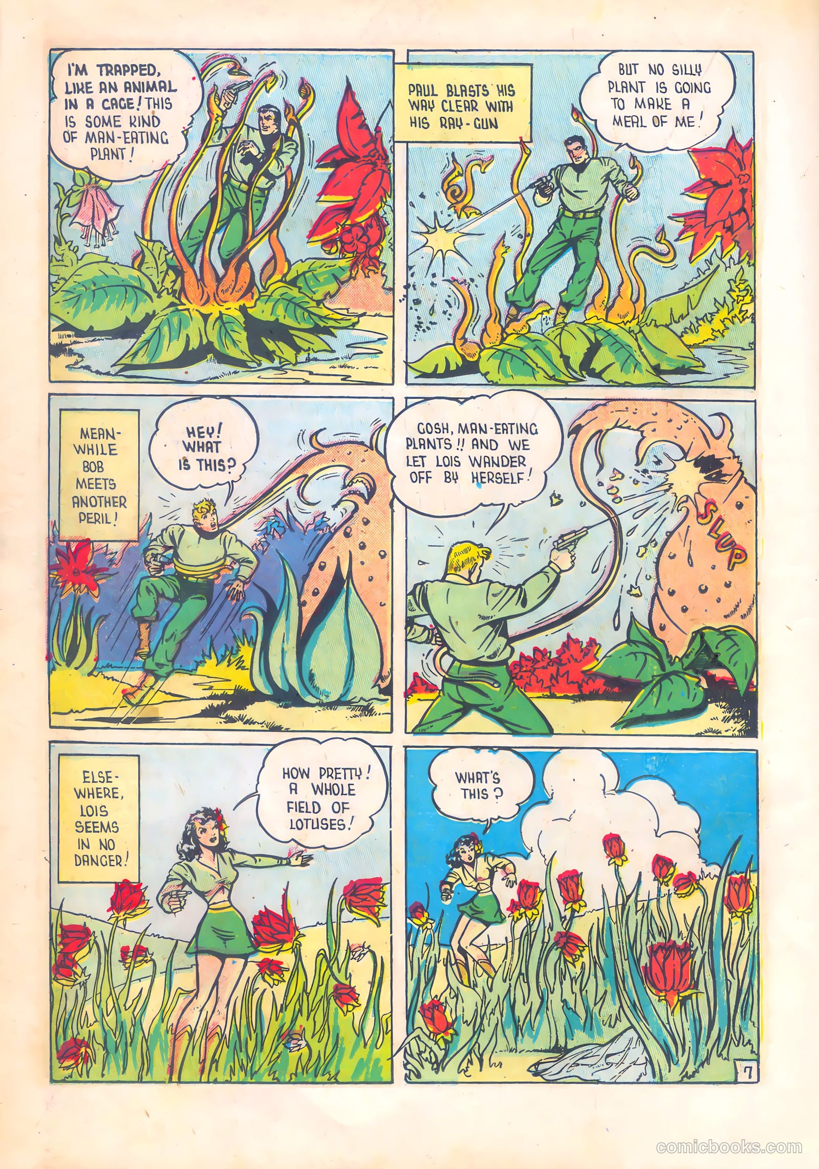 Three Aces Comics #52 (1946) — page 24 of 52