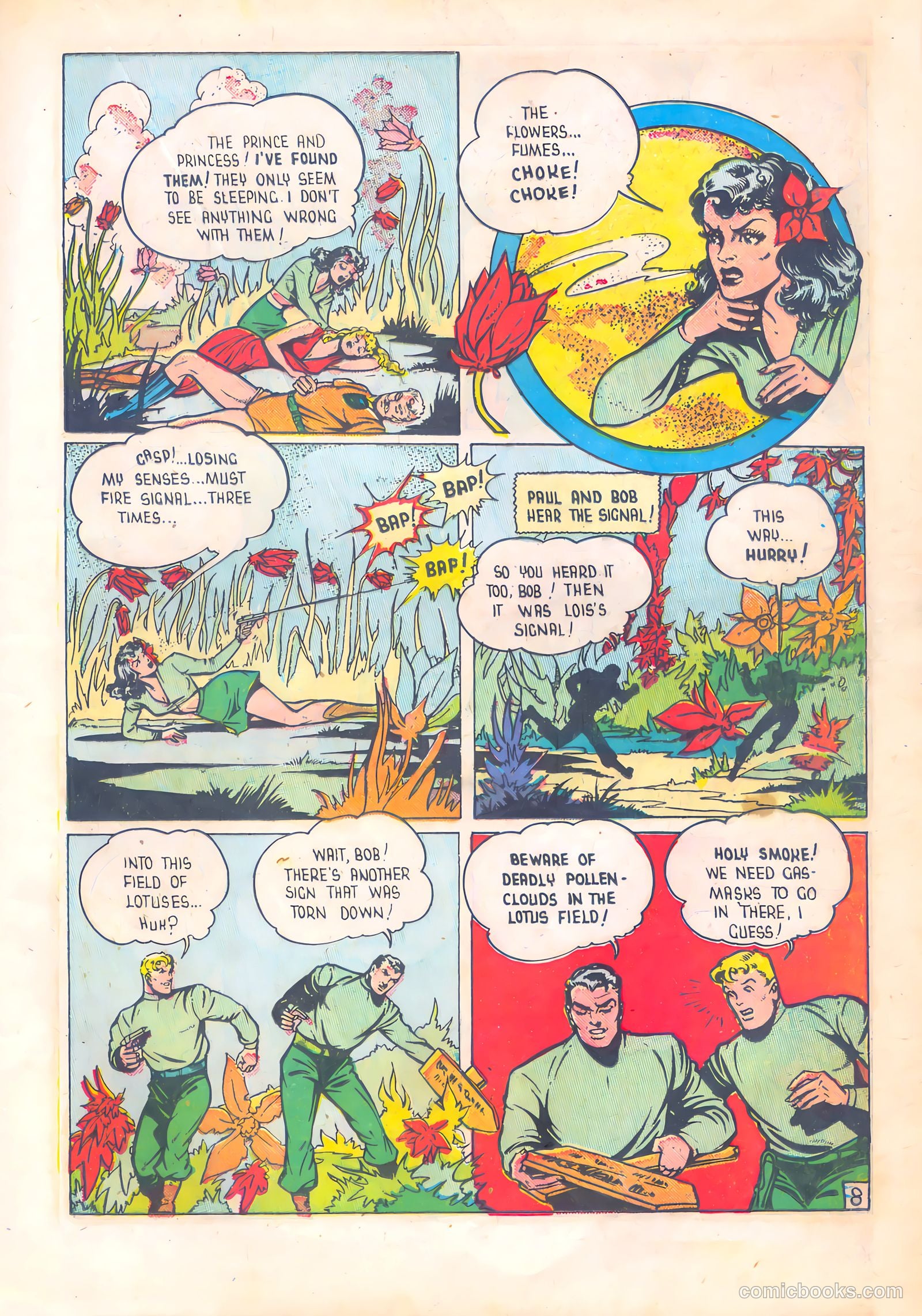 Three Aces Comics #52 (1946) — page 25 of 52