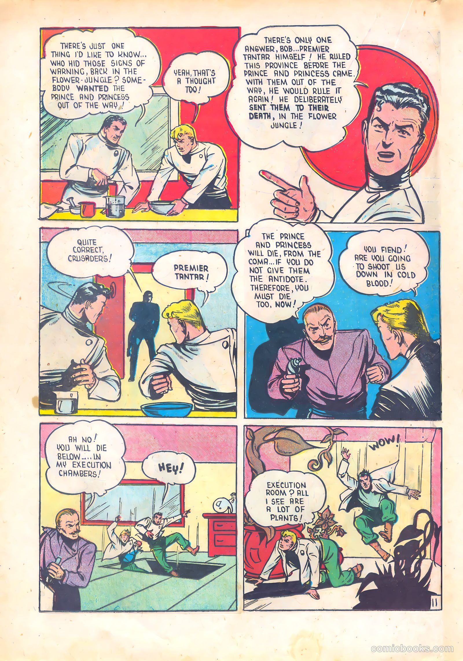 Three Aces Comics #52 (1946) — page 28 of 52