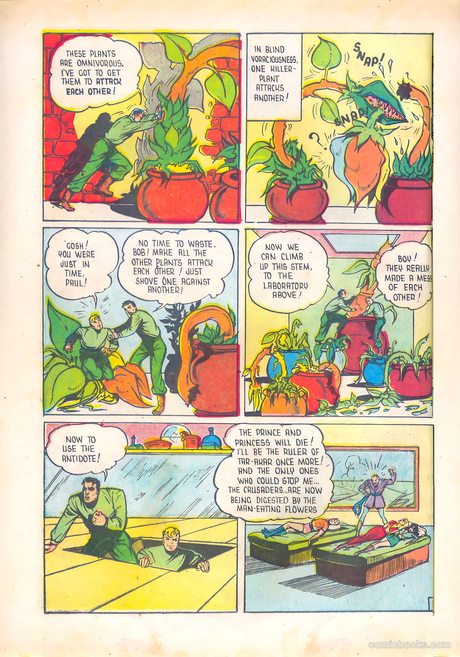 Three Aces Comics #52 (1946) — page 30 of 52