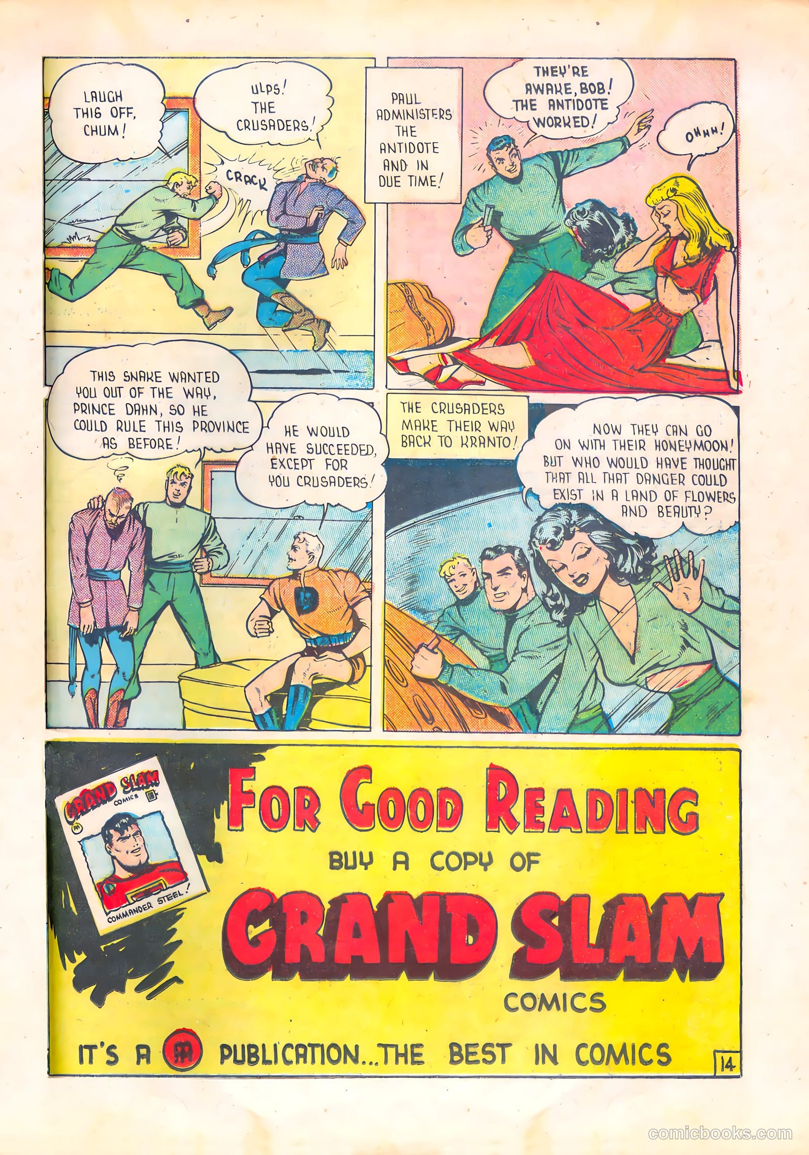 Three Aces Comics #52 (1946) — page 31 of 52