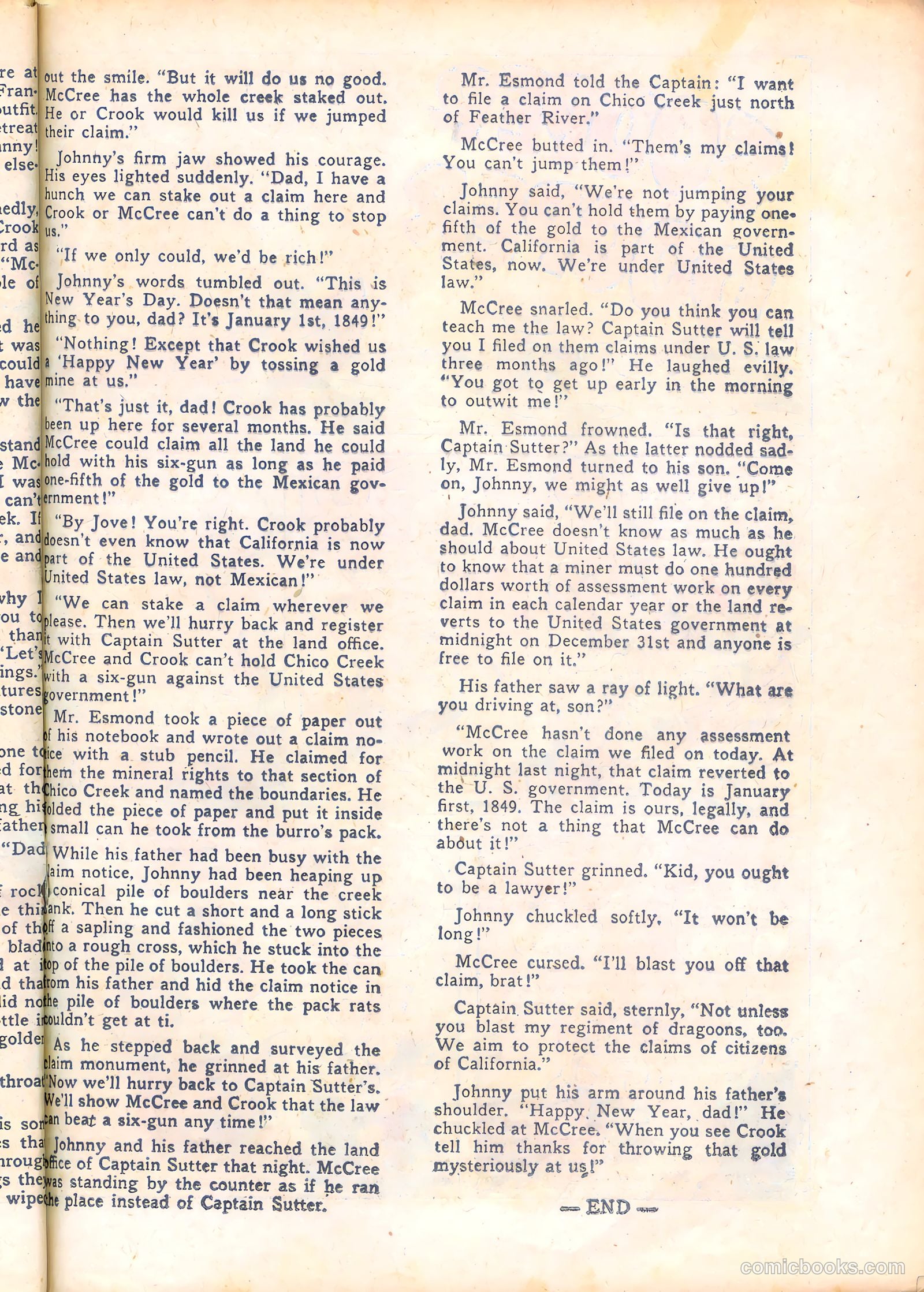 Three Aces Comics #52 (1946) — page 33 of 52