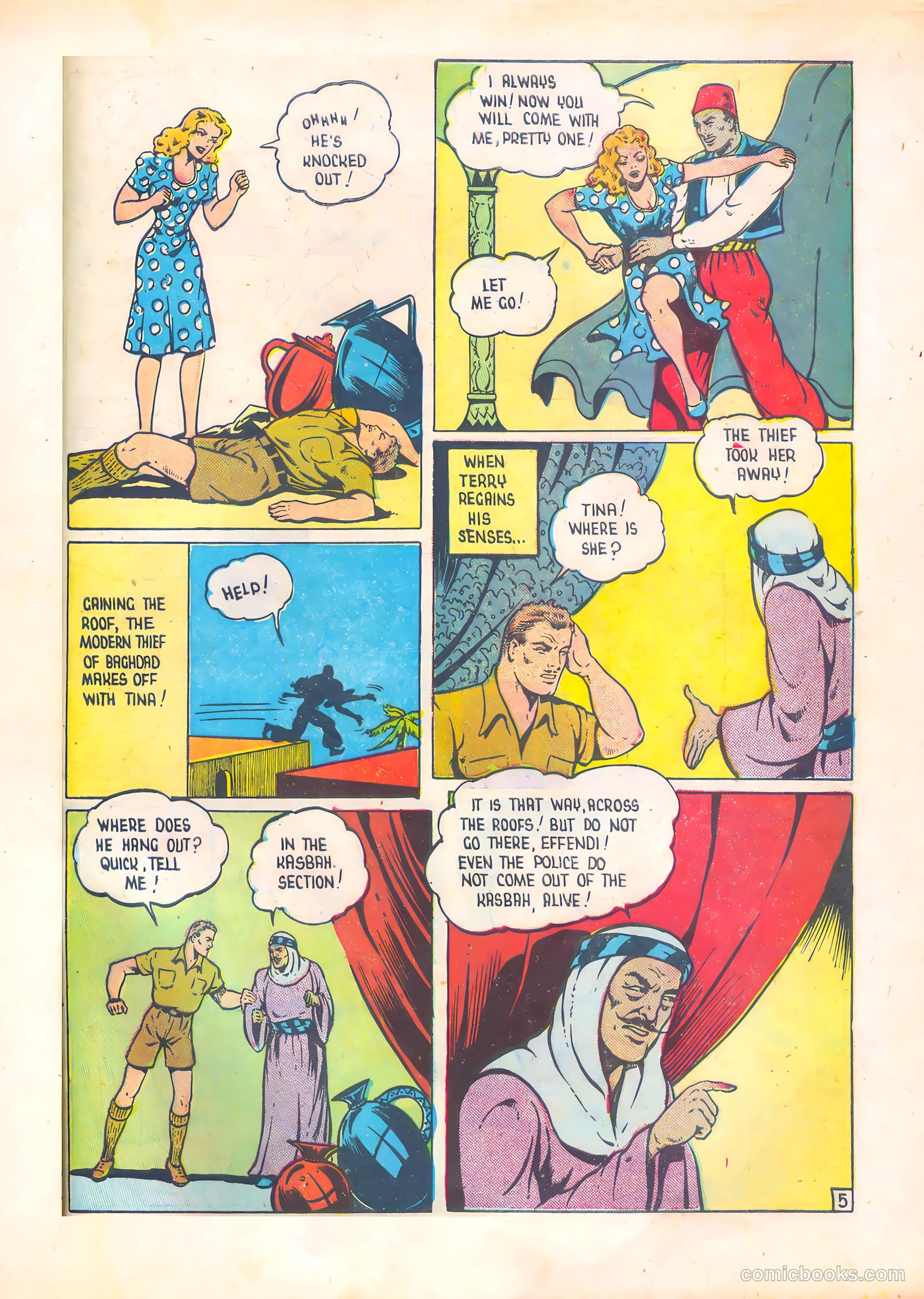 Three Aces Comics #52 (1946) — page 39 of 52