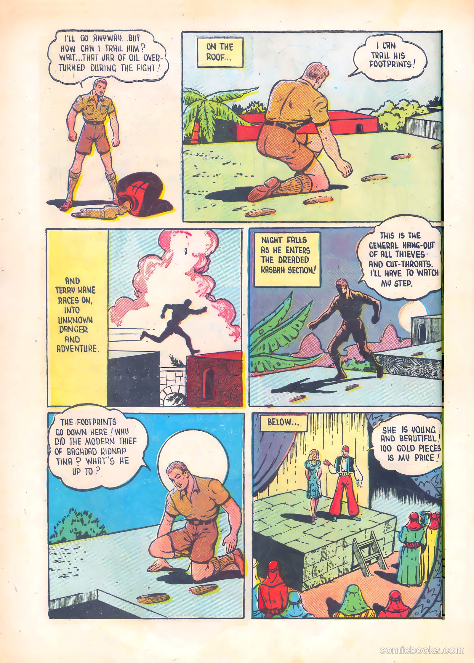 Three Aces Comics #52 (1946) — page 40 of 52