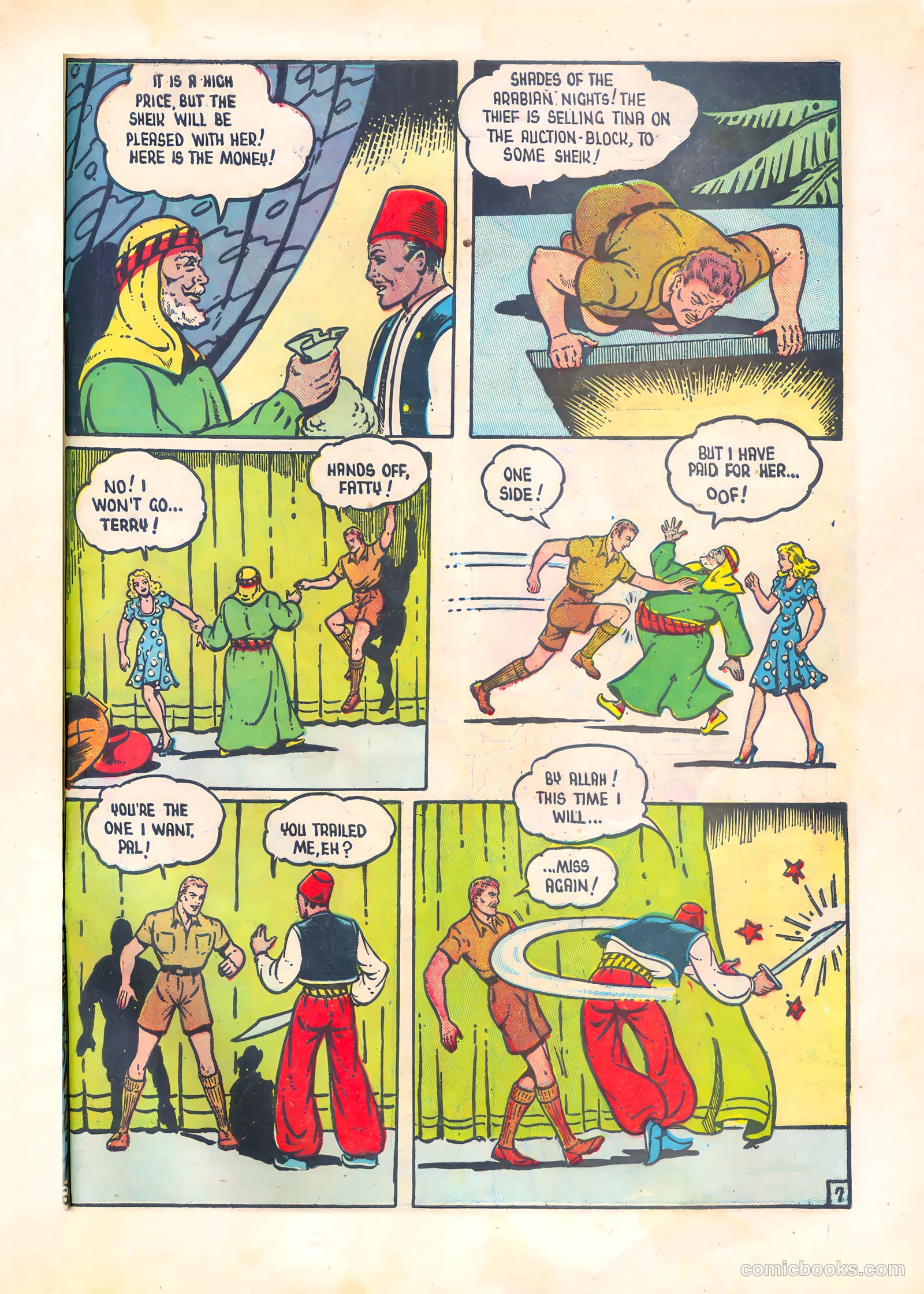 Three Aces Comics #52 (1946) — page 41 of 52
