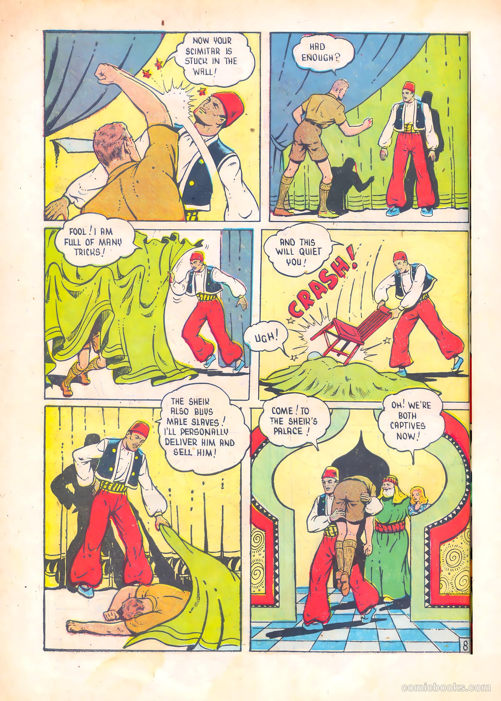 Three Aces Comics #52 (1946) — page 42 of 52