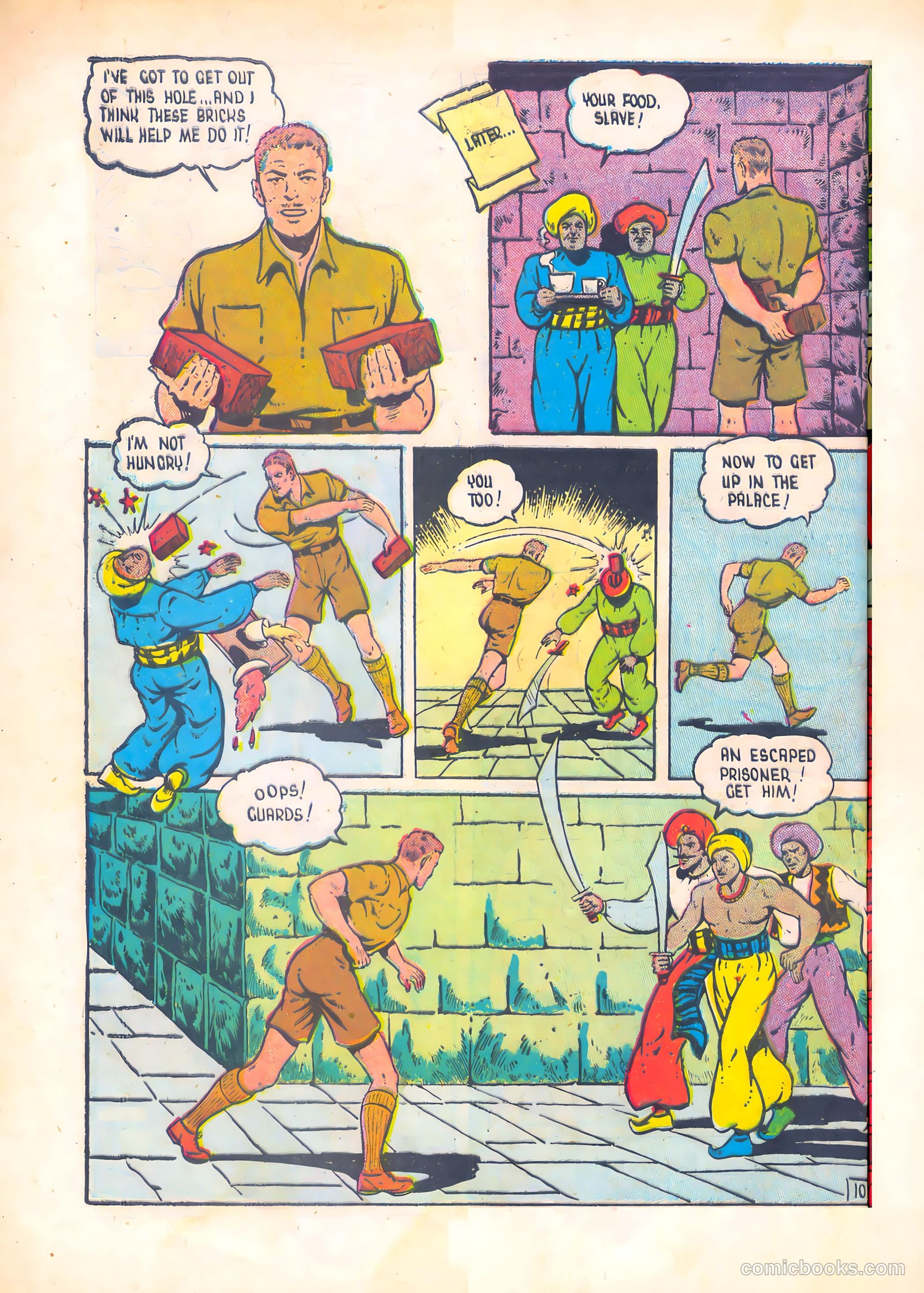 Three Aces Comics #52 (1946) — page 44 of 52