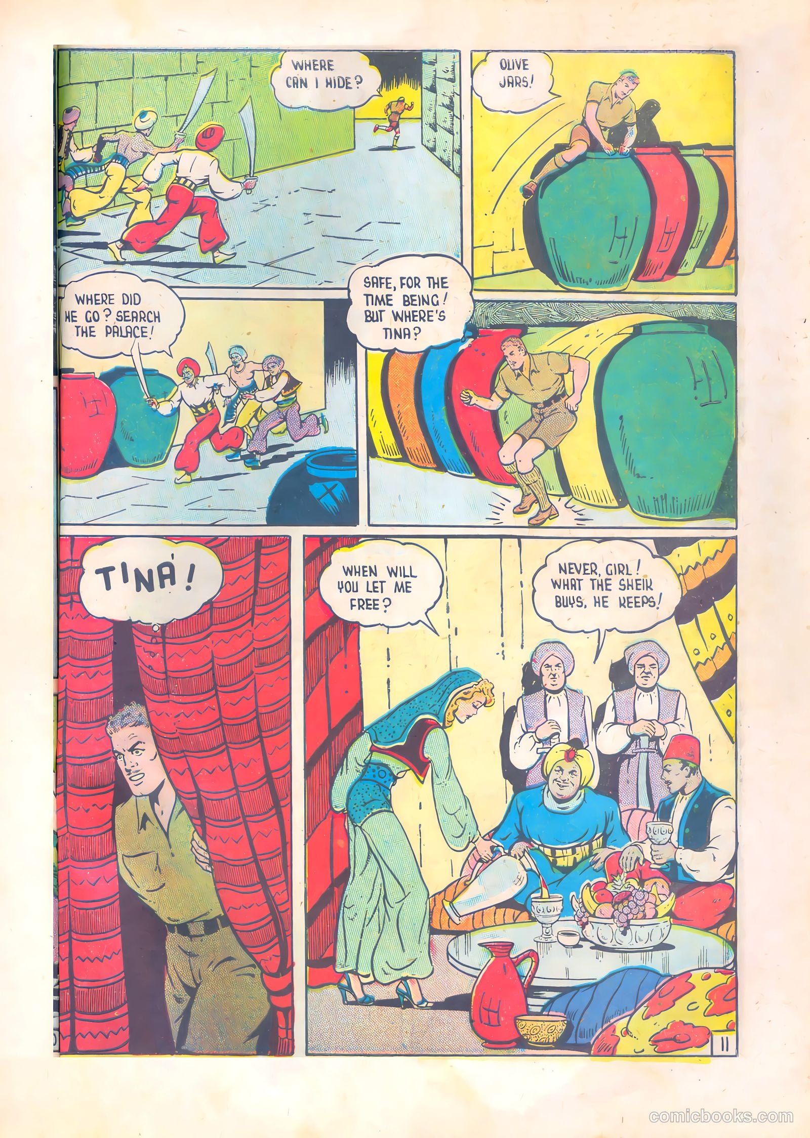 Three Aces Comics #52 (1946) — page 45 of 52