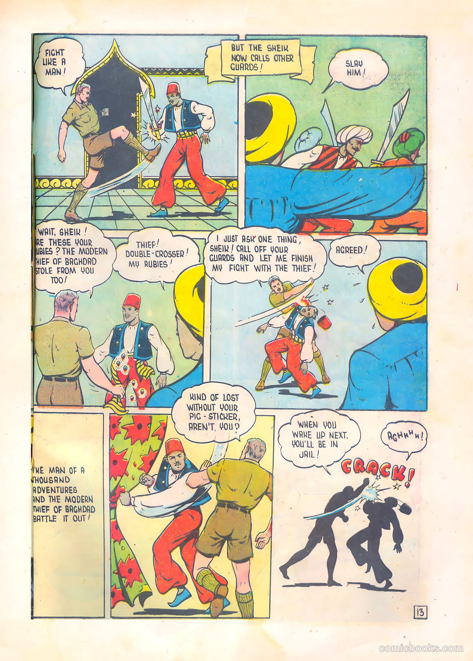 Three Aces Comics #52 (1946) — page 47 of 52