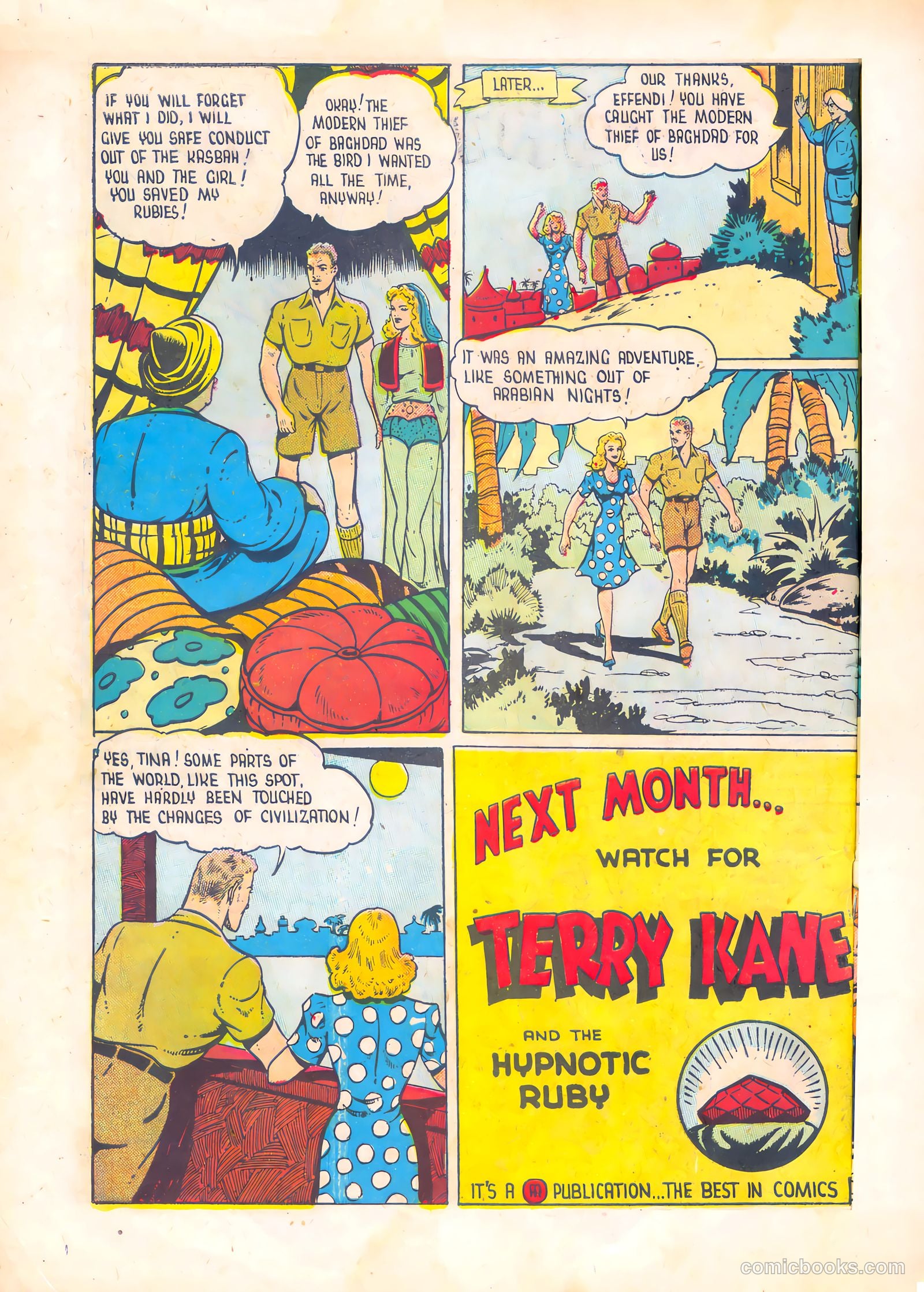 Three Aces Comics #52 (1946) — page 48 of 52