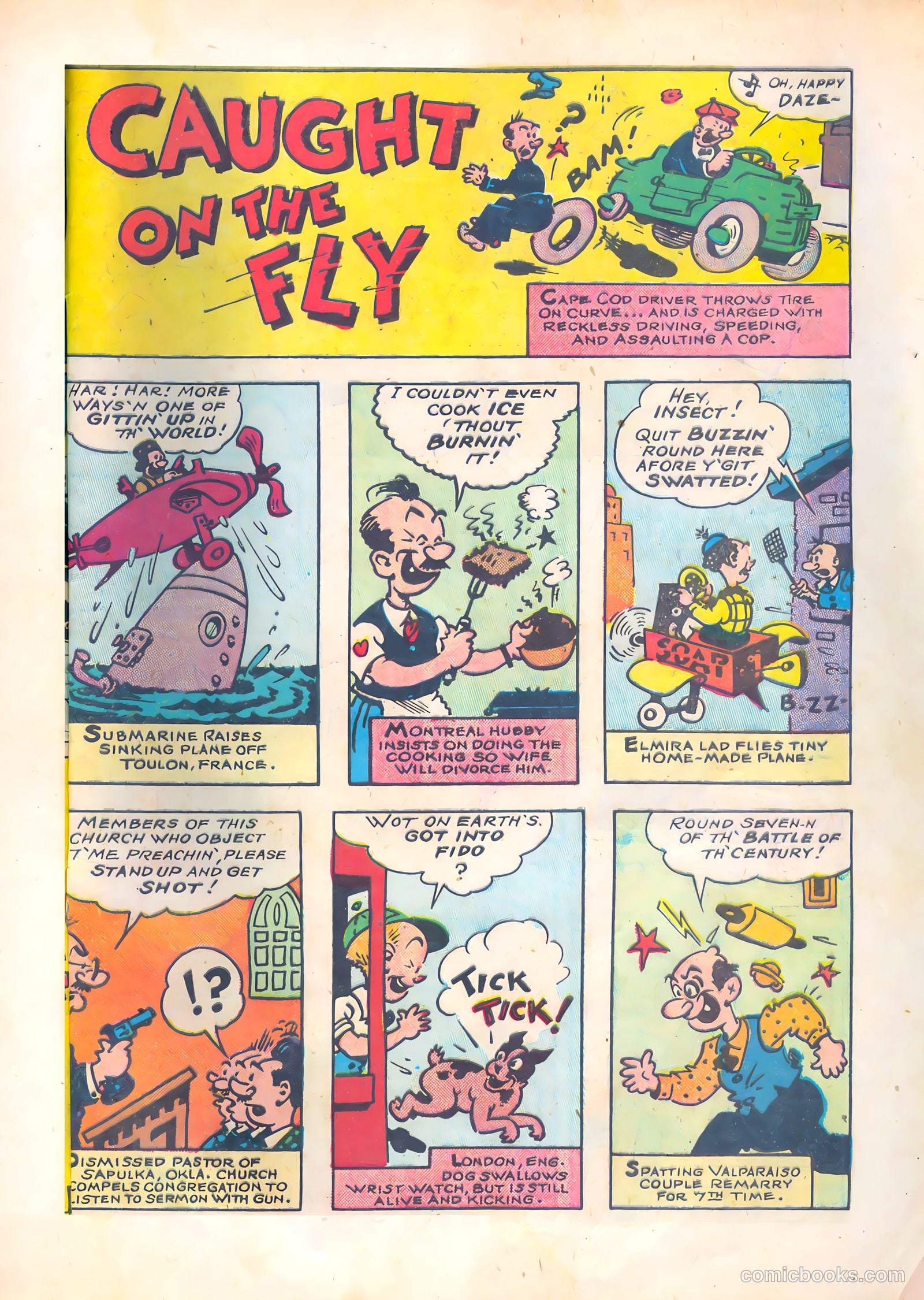 Three Aces Comics #52 (1946) — page 49 of 52
