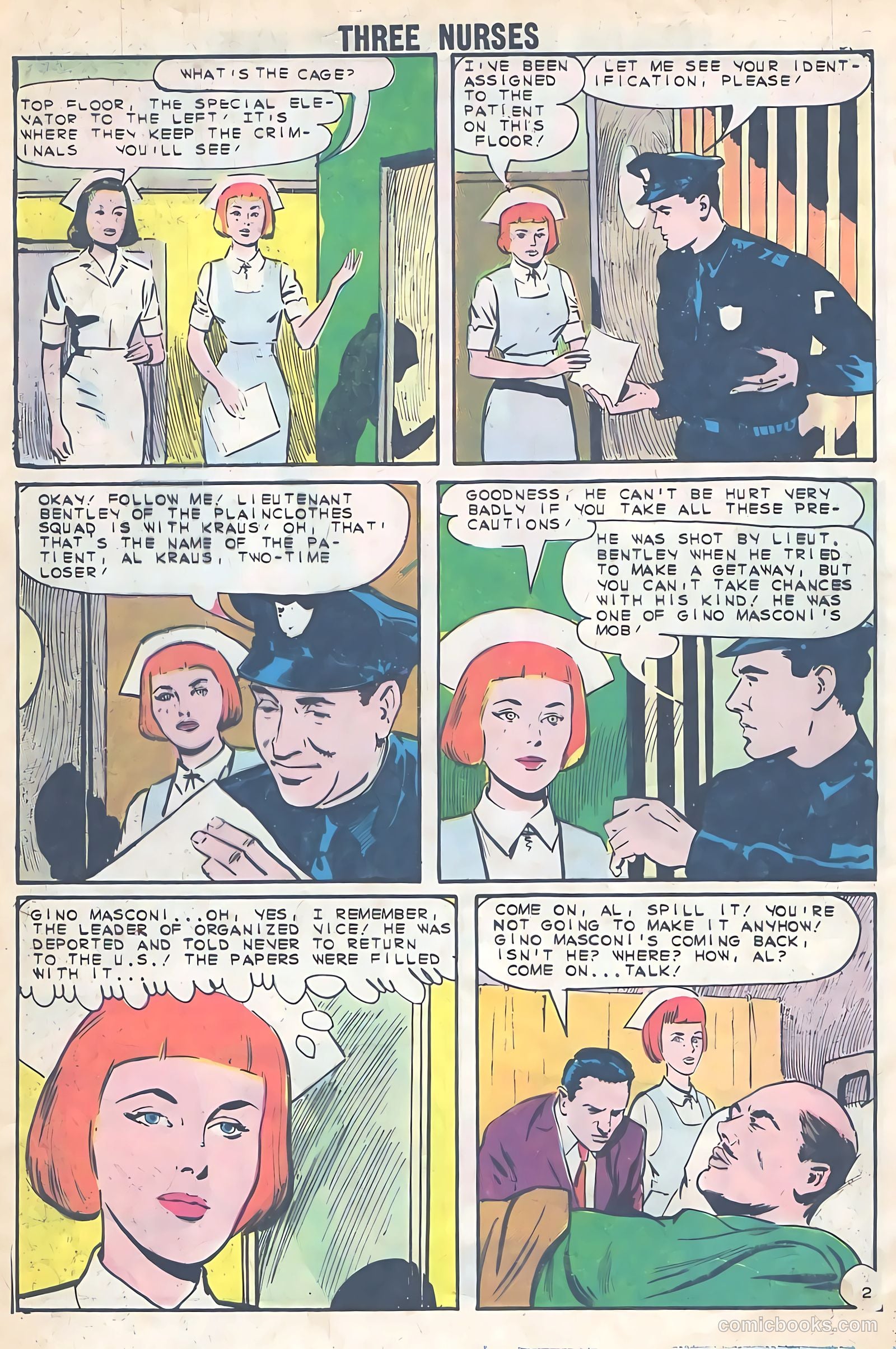 Three Nurses #19 (1963) — page 4 of 36