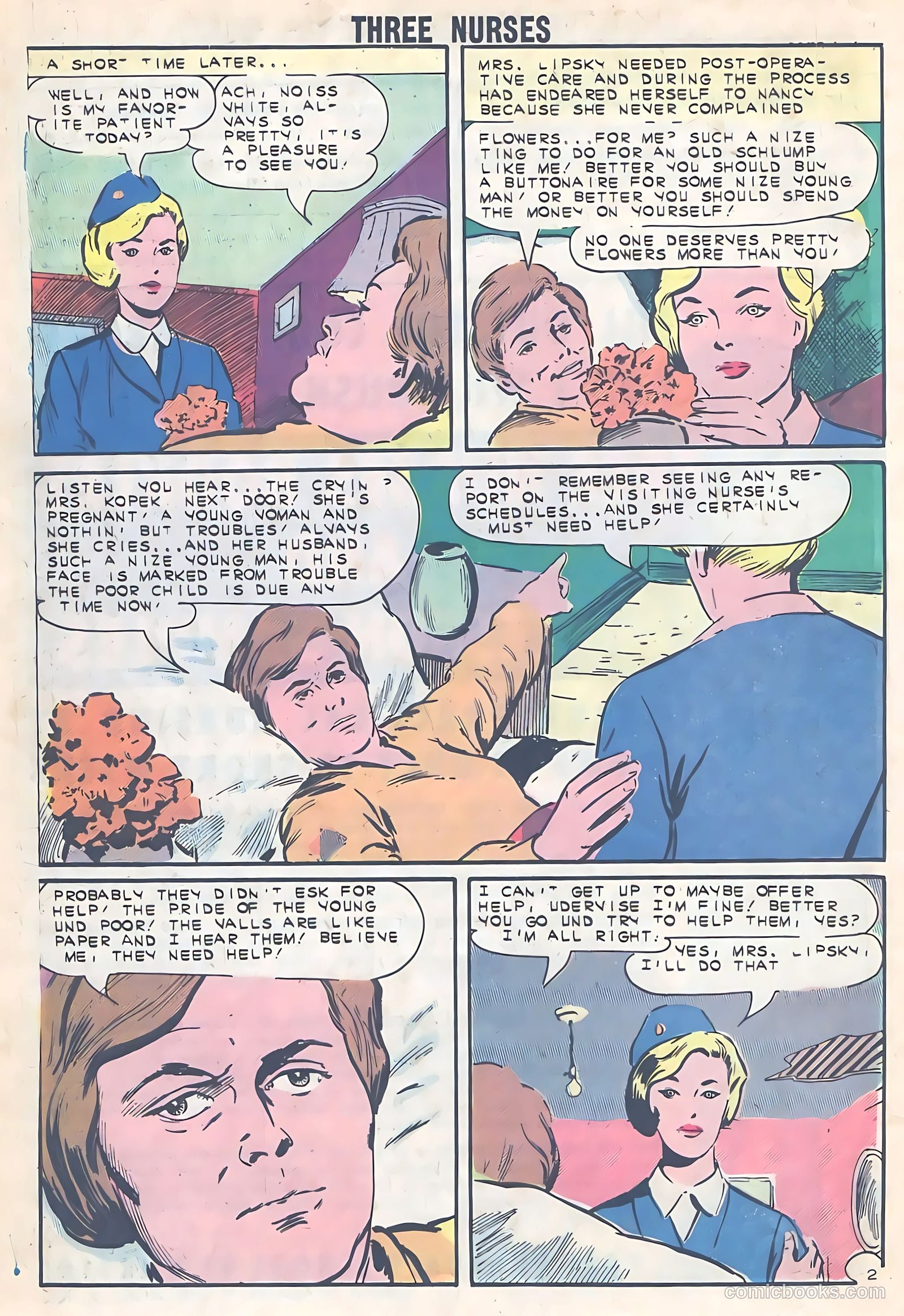 Three Nurses #19 (1963) — page 16 of 36