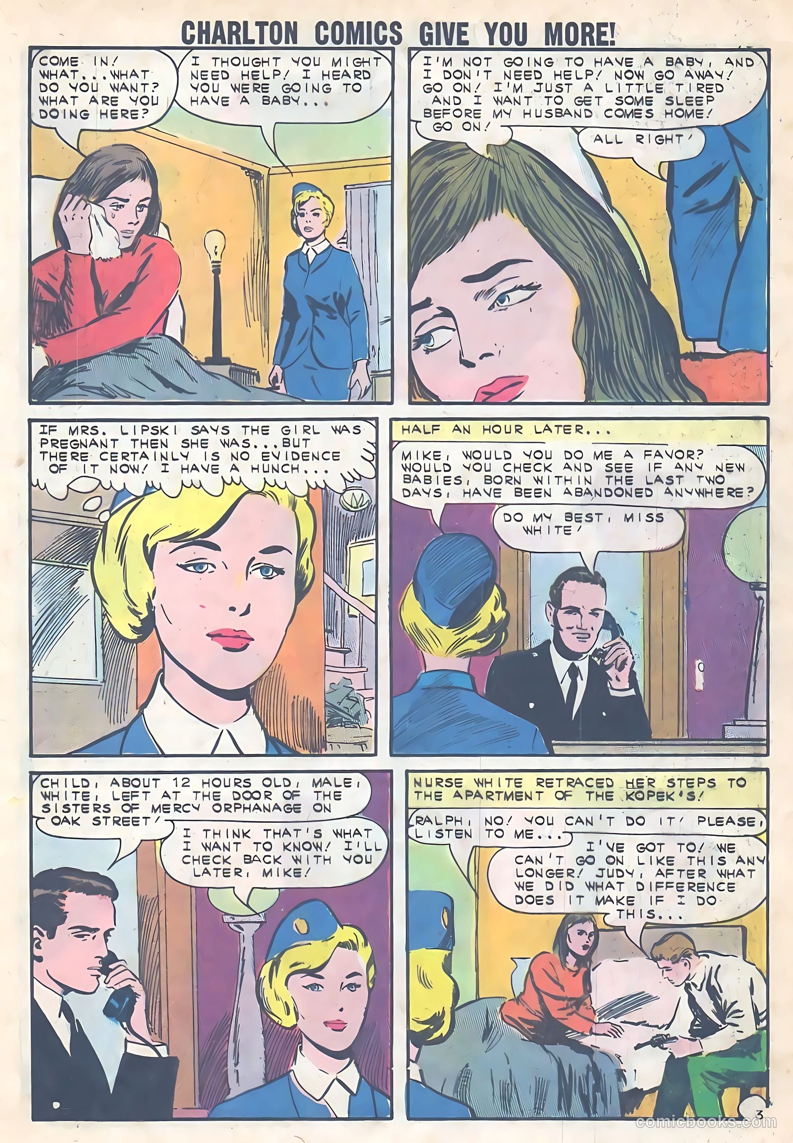 Three Nurses #19 (1963) — page 17 of 36