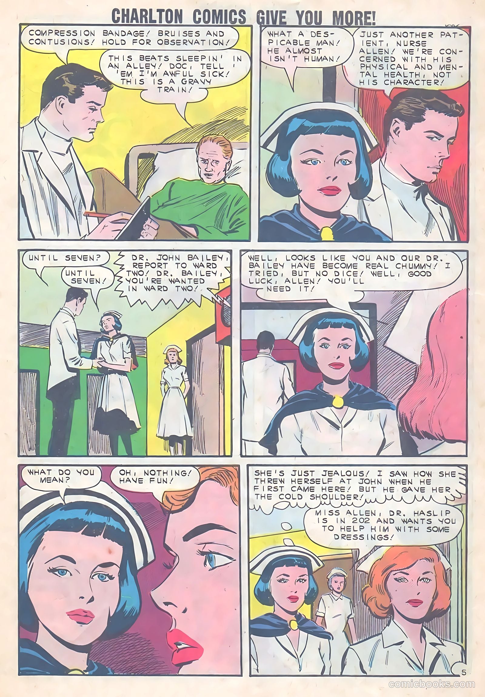 Three Nurses #19 (1963) — page 27 of 36