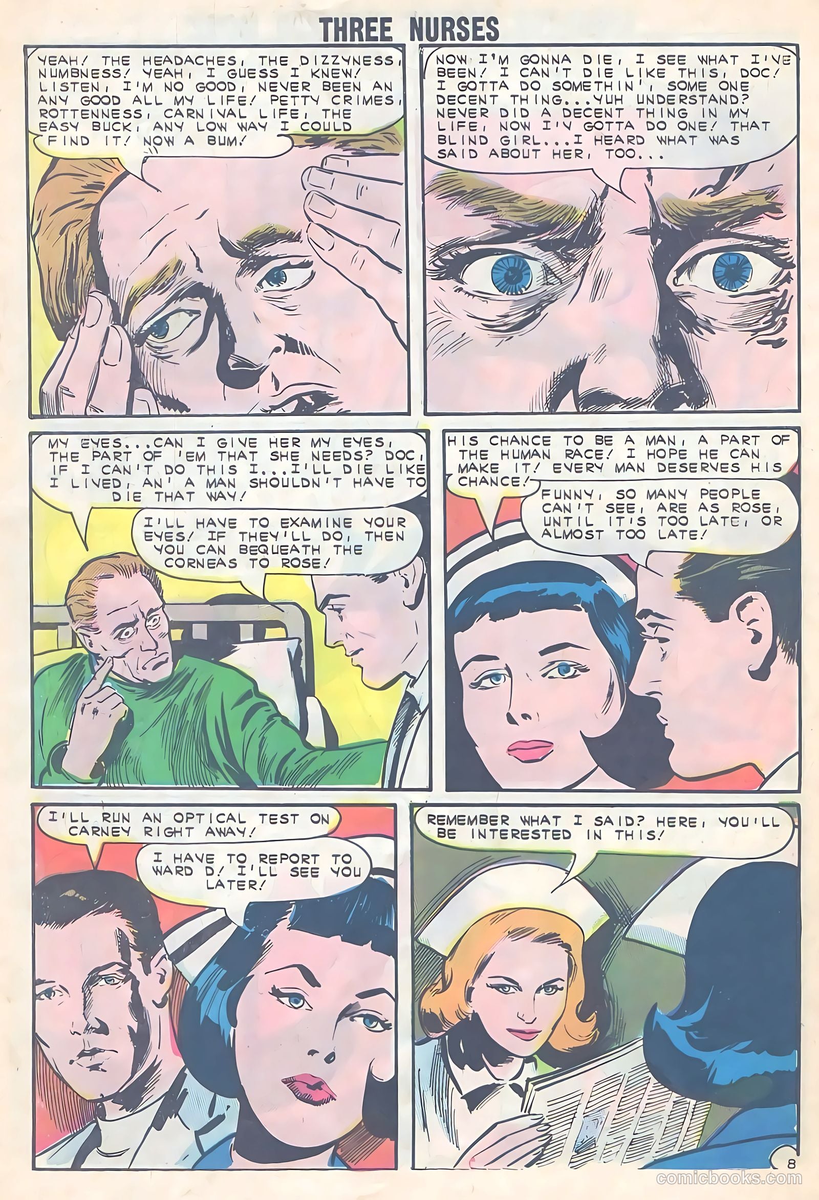Three Nurses #19 (1963) — page 30 of 36