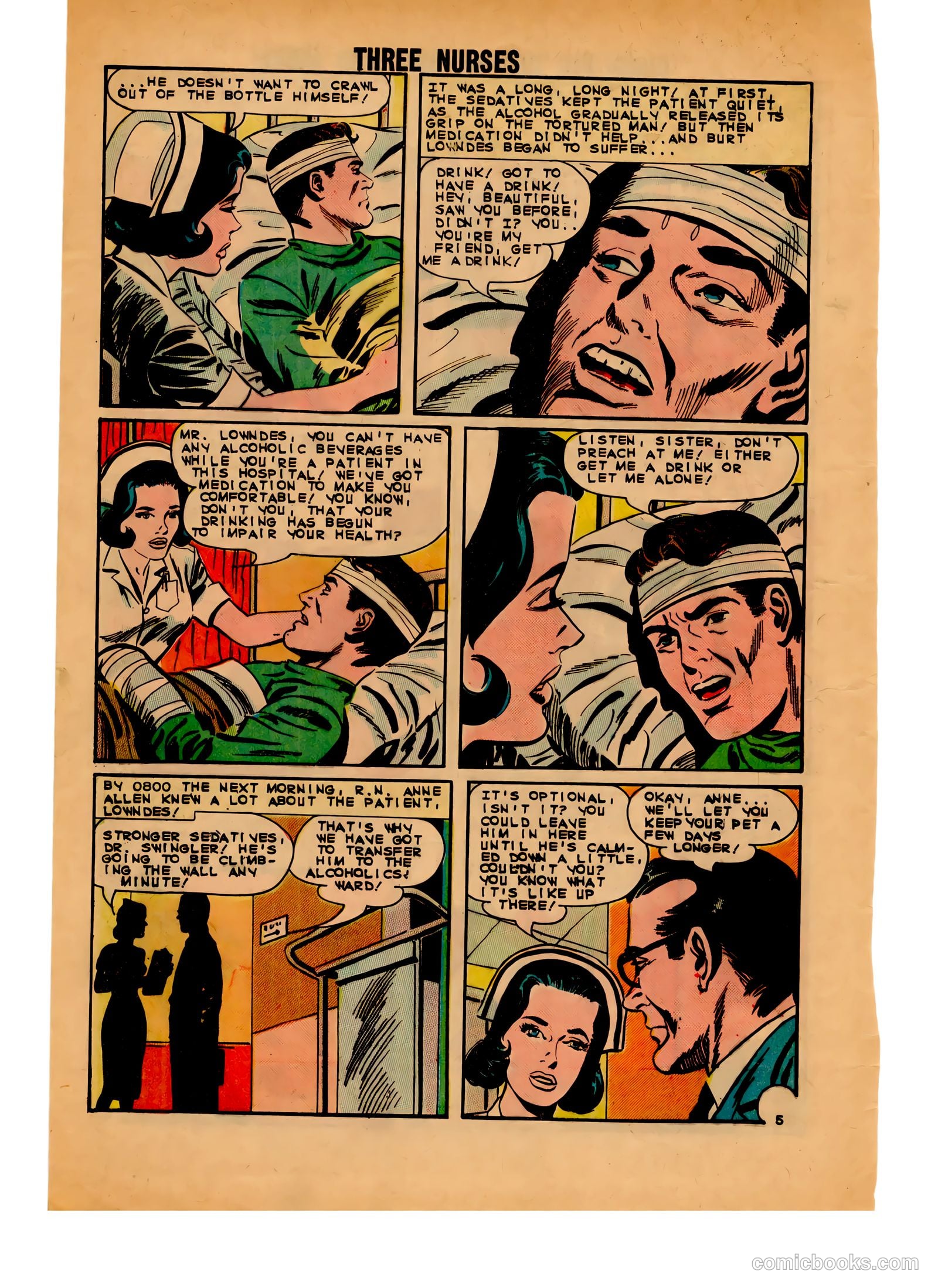 Three Nurses #22 (1964) — page 8 of 36