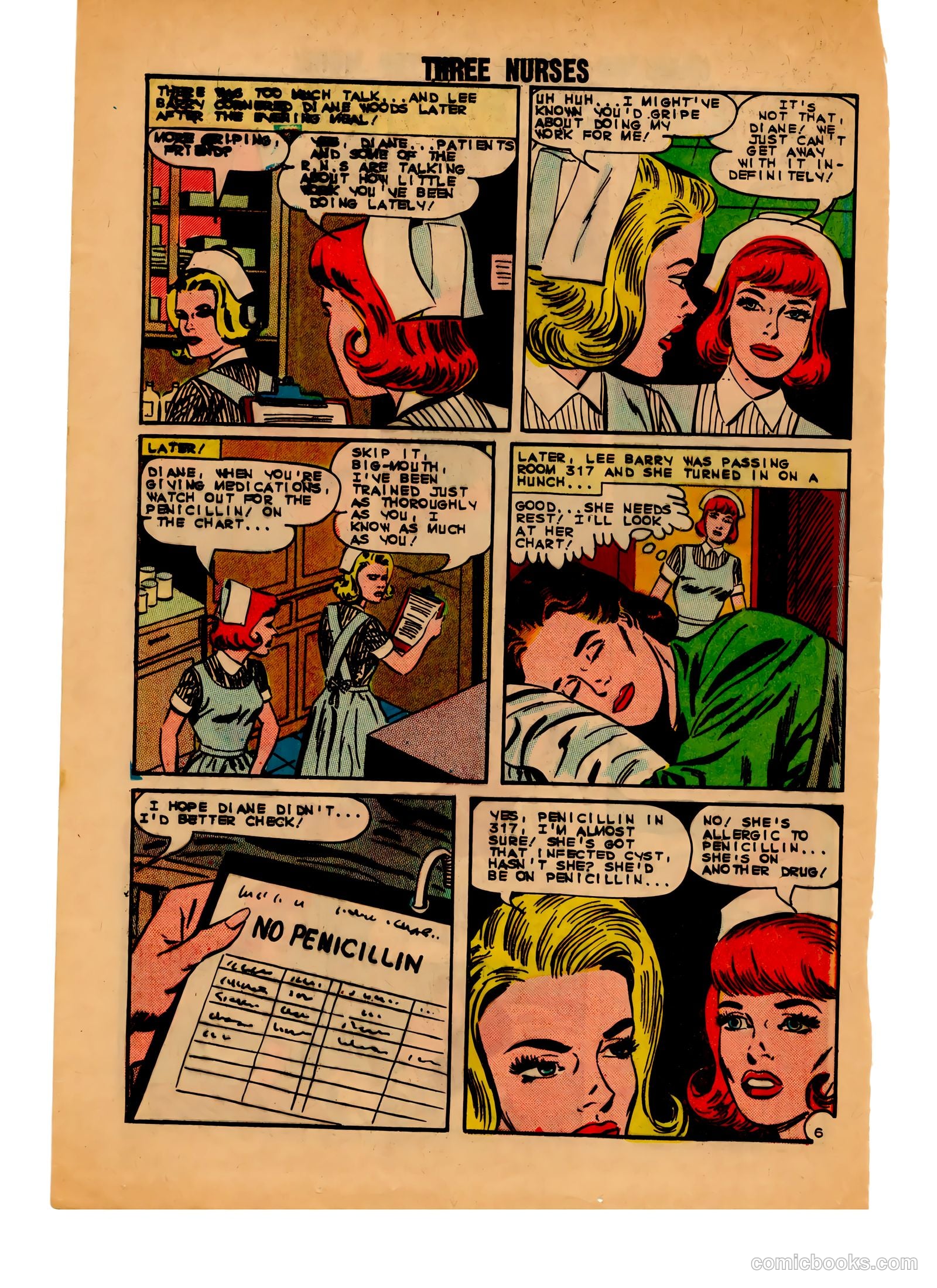 Three Nurses #22 (1964) — page 20 of 36