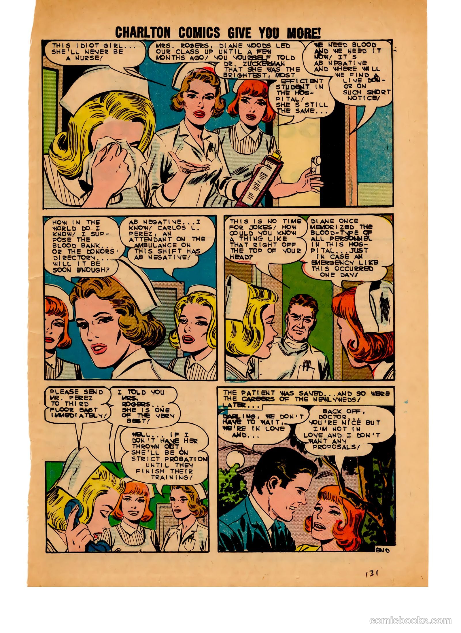 Three Nurses #22 (1964) — page 23 of 36