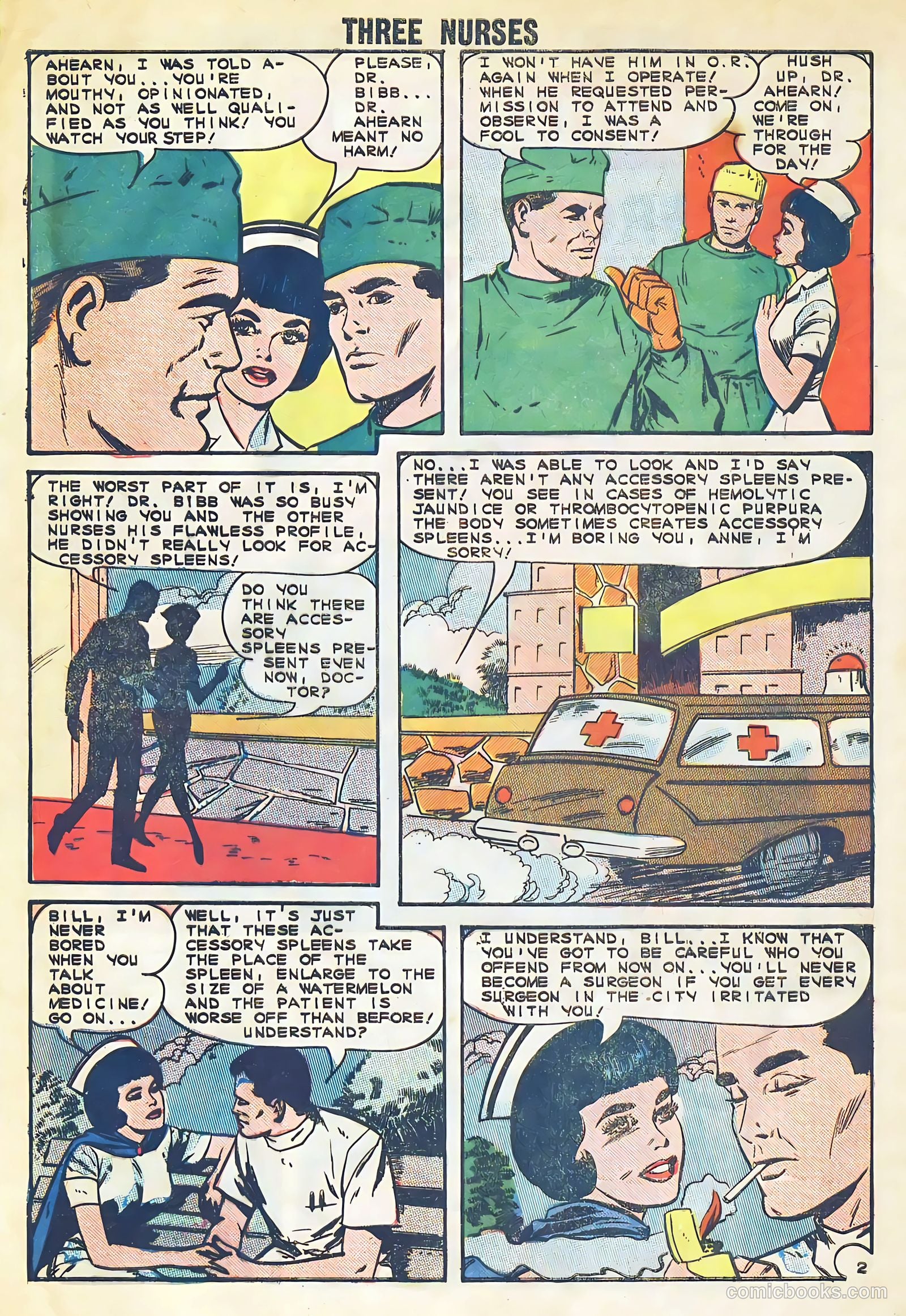 Three Nurses #23 (1964) — page 4 of 36