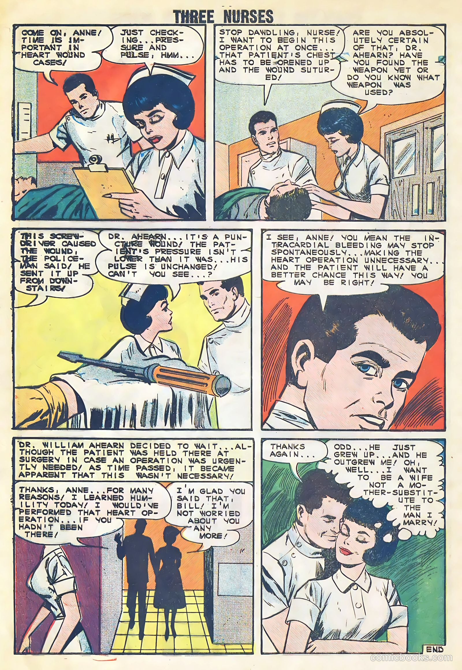 Three Nurses #23 (1964) — page 8 of 36