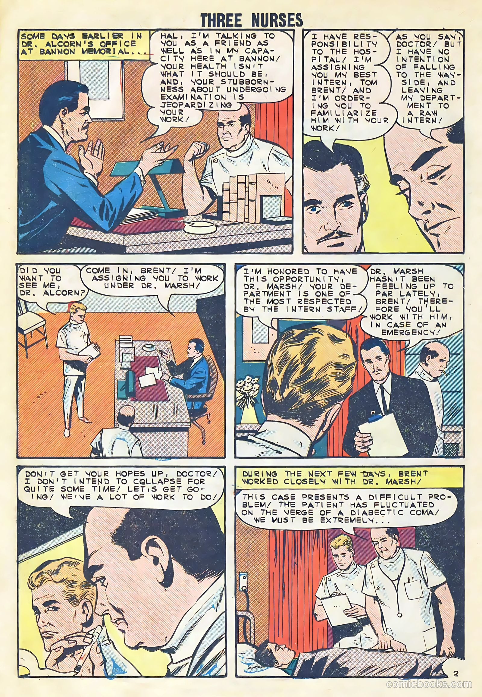 Three Nurses #23 (1964) — page 16 of 36