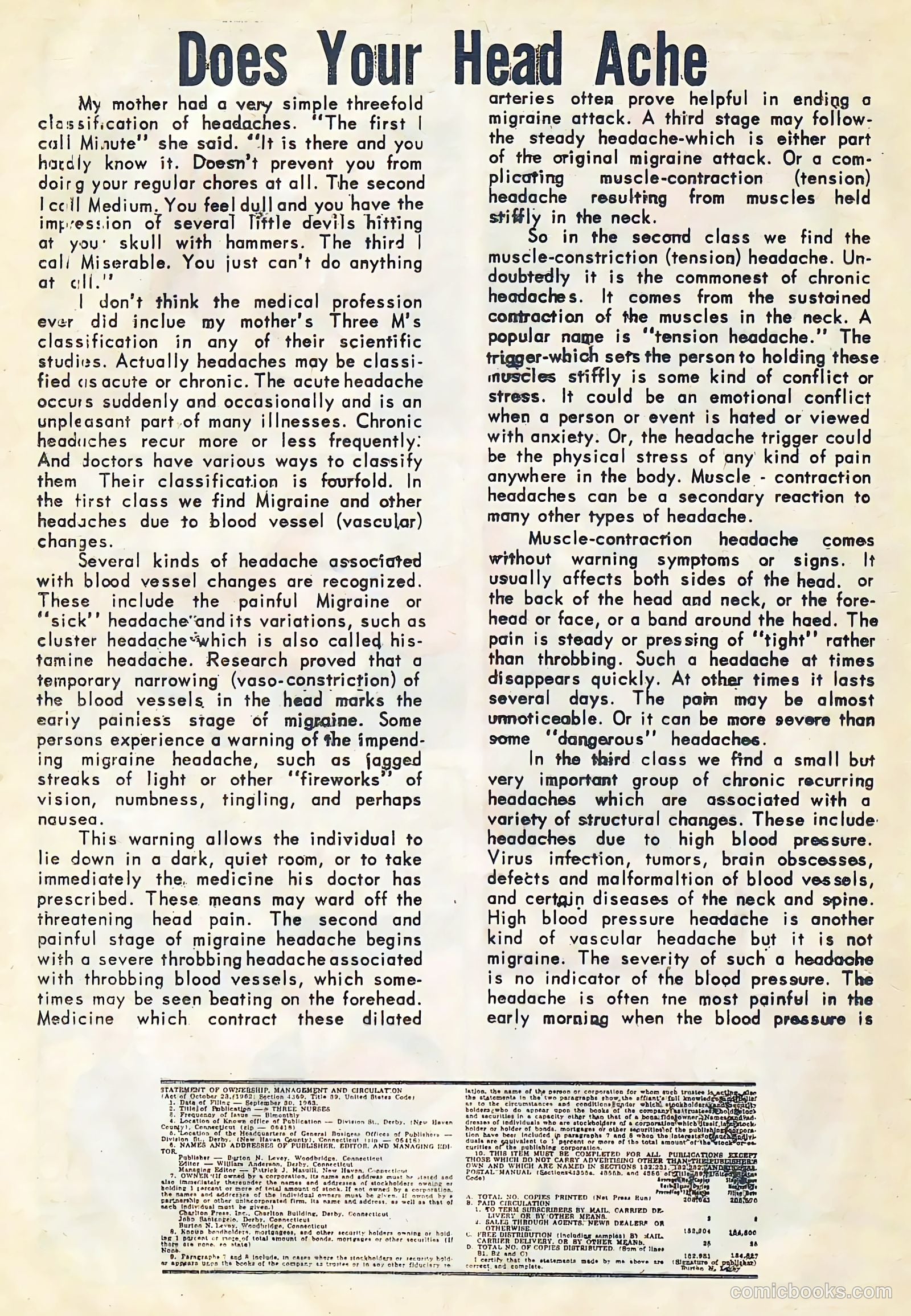Three Nurses #23 (1964) — page 20 of 36