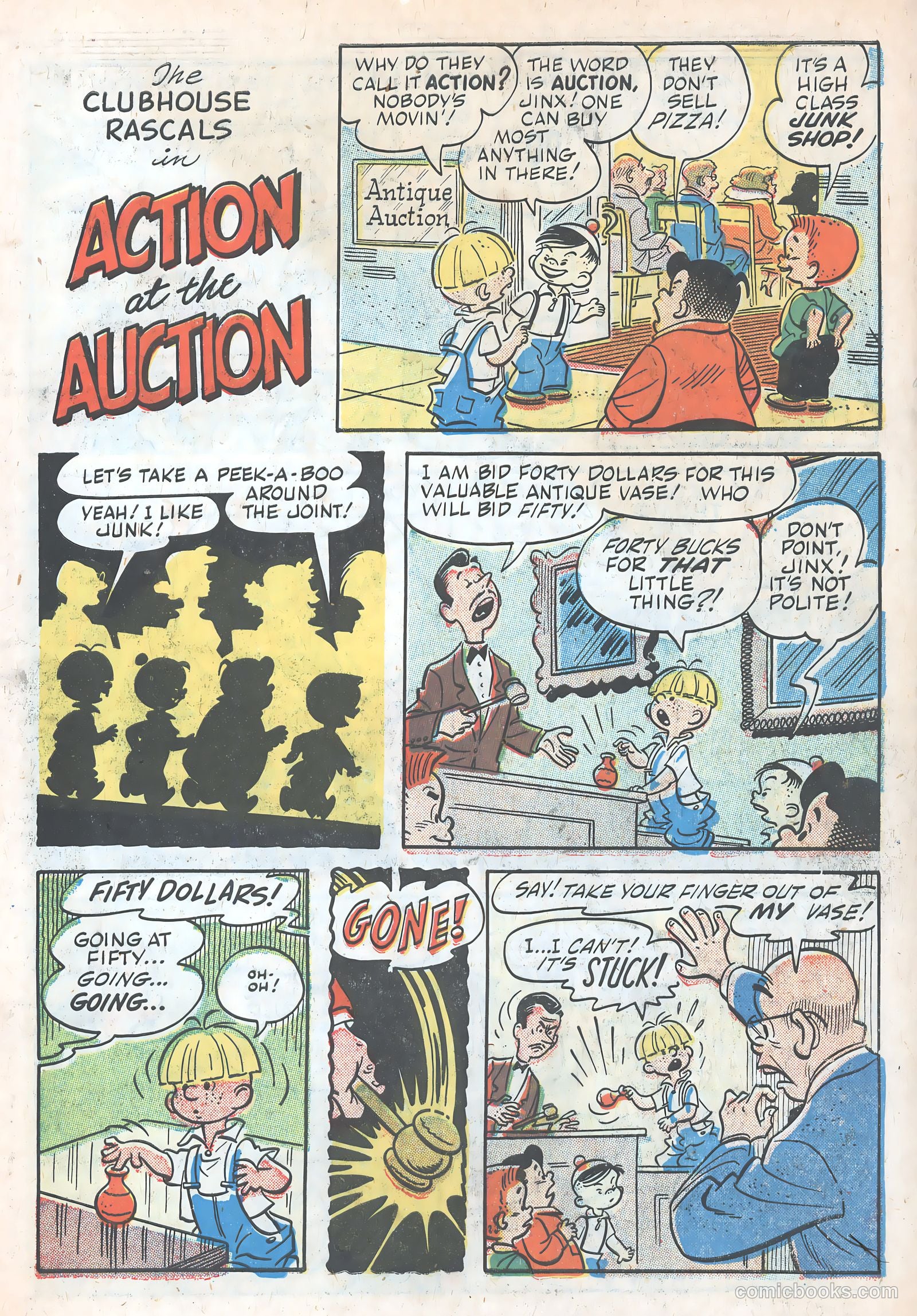 Three Rascals #1 (1958) — page 3 of 36