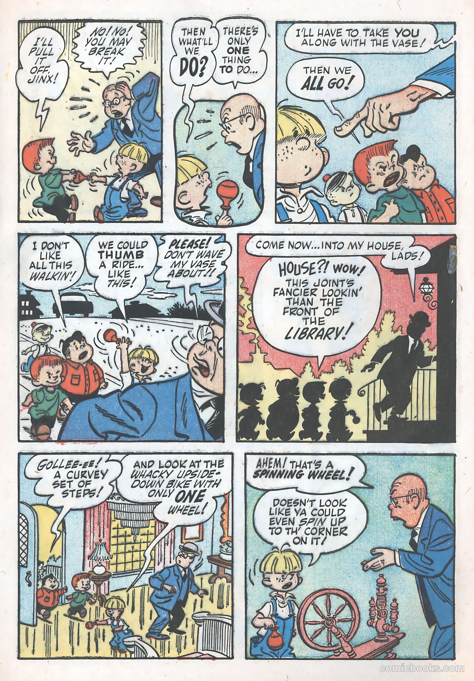 Three Rascals #1 (1958) — page 4 of 36