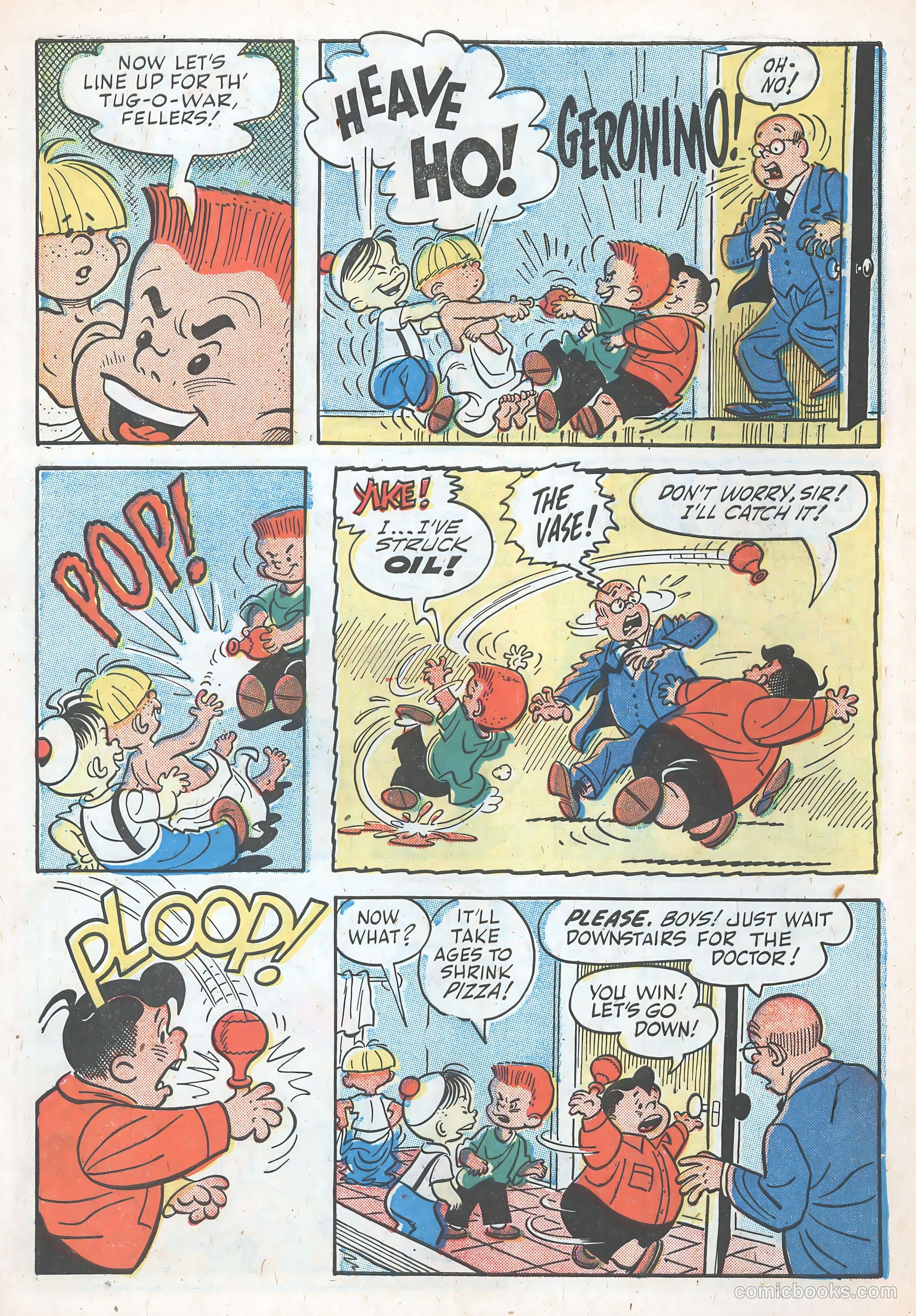 Three Rascals #1 (1958) — page 6 of 36