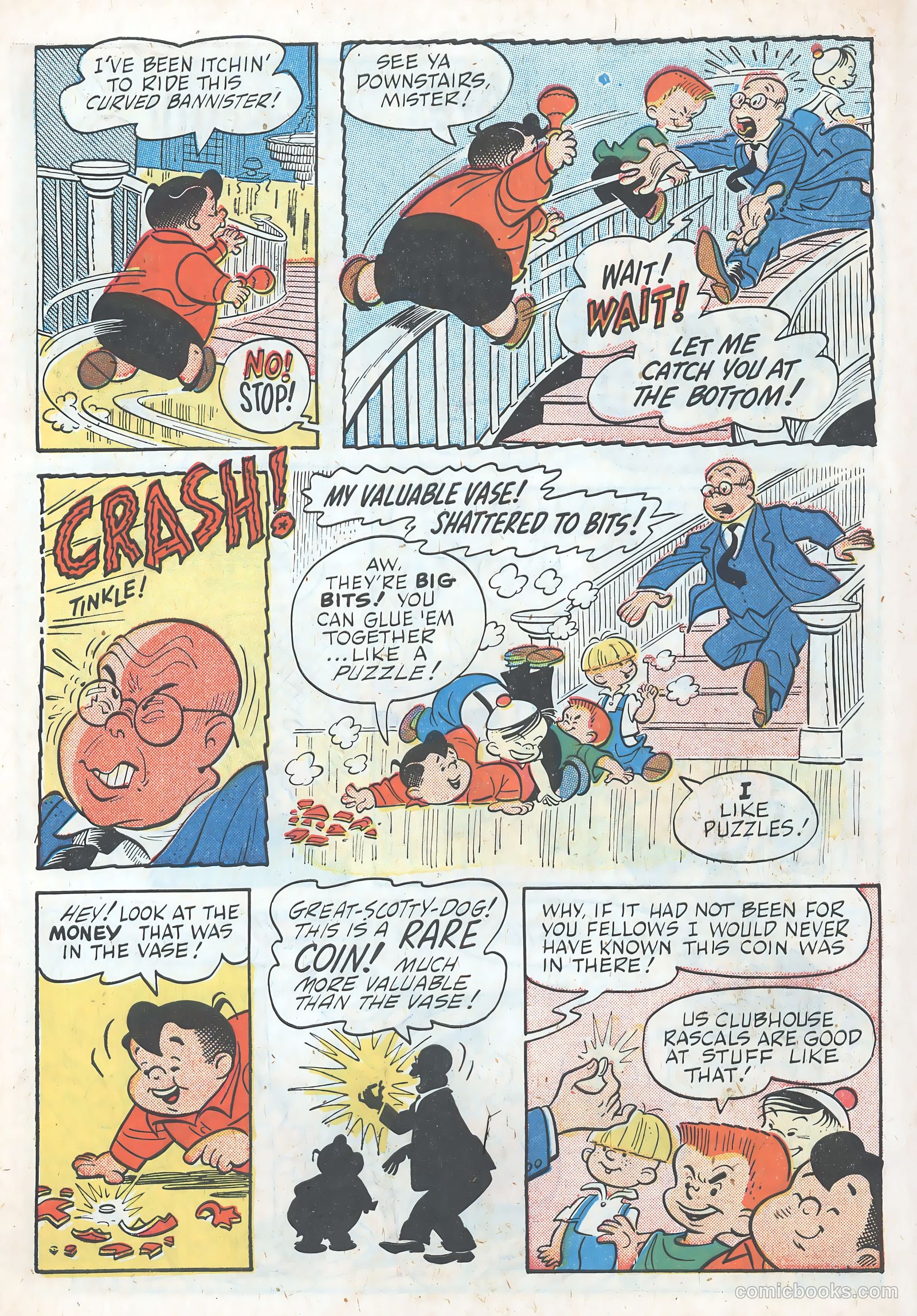Three Rascals #1 (1958) — page 7 of 36