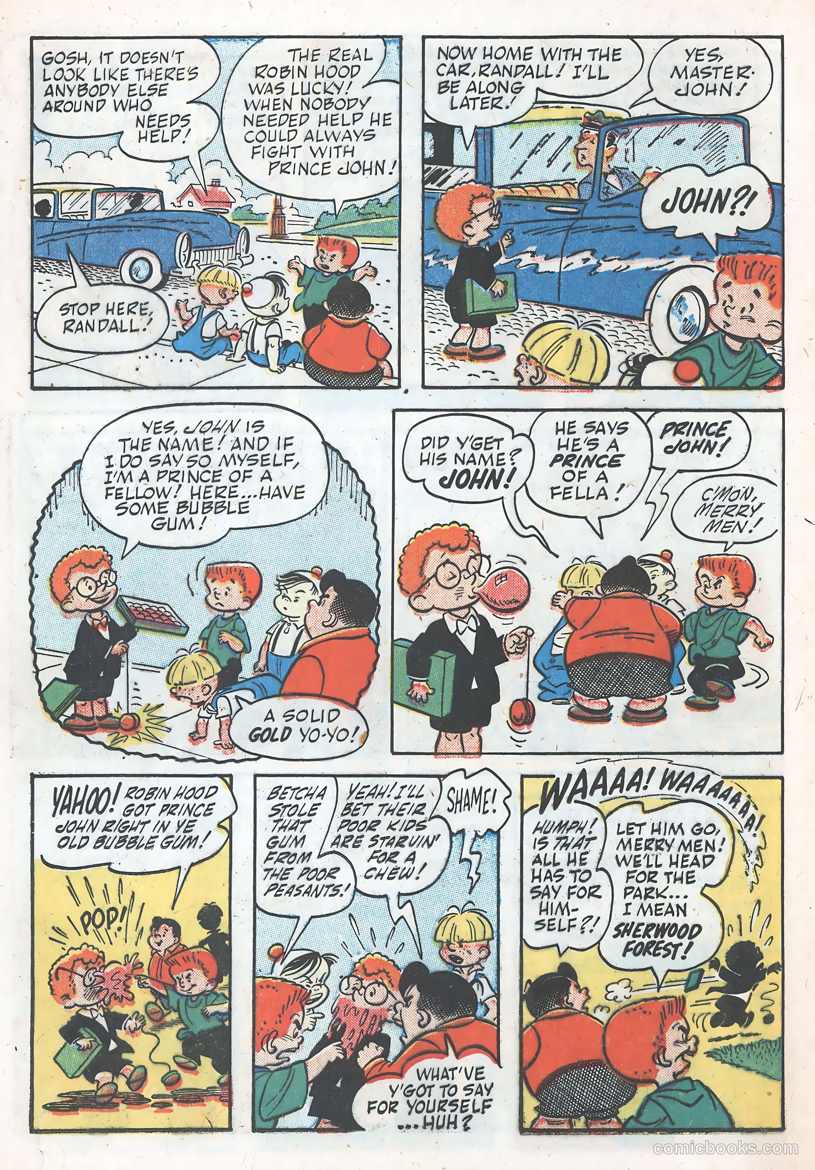 Three Rascals #1 (1958) — page 12 of 36