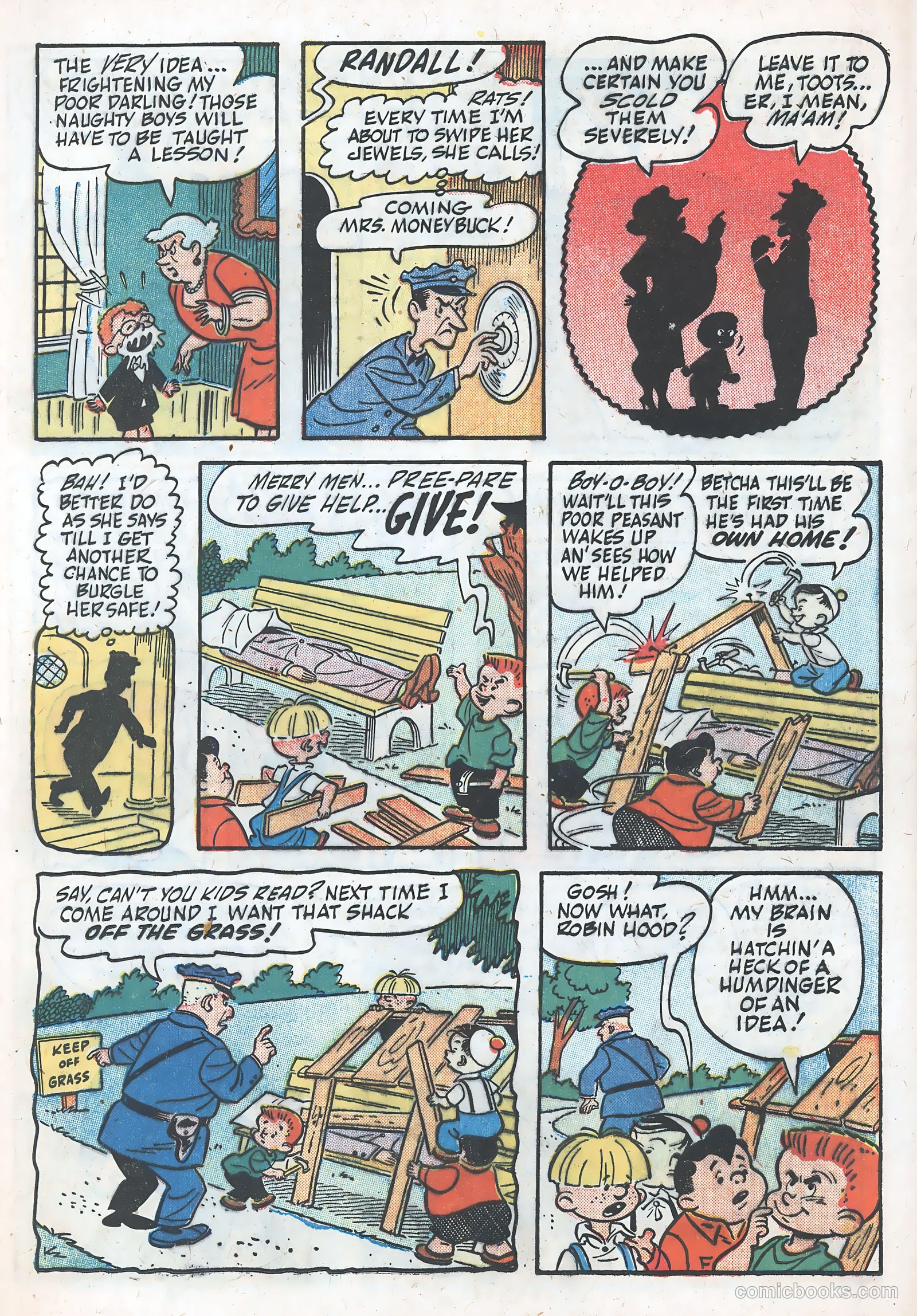 Three Rascals #1 (1958) — page 13 of 36