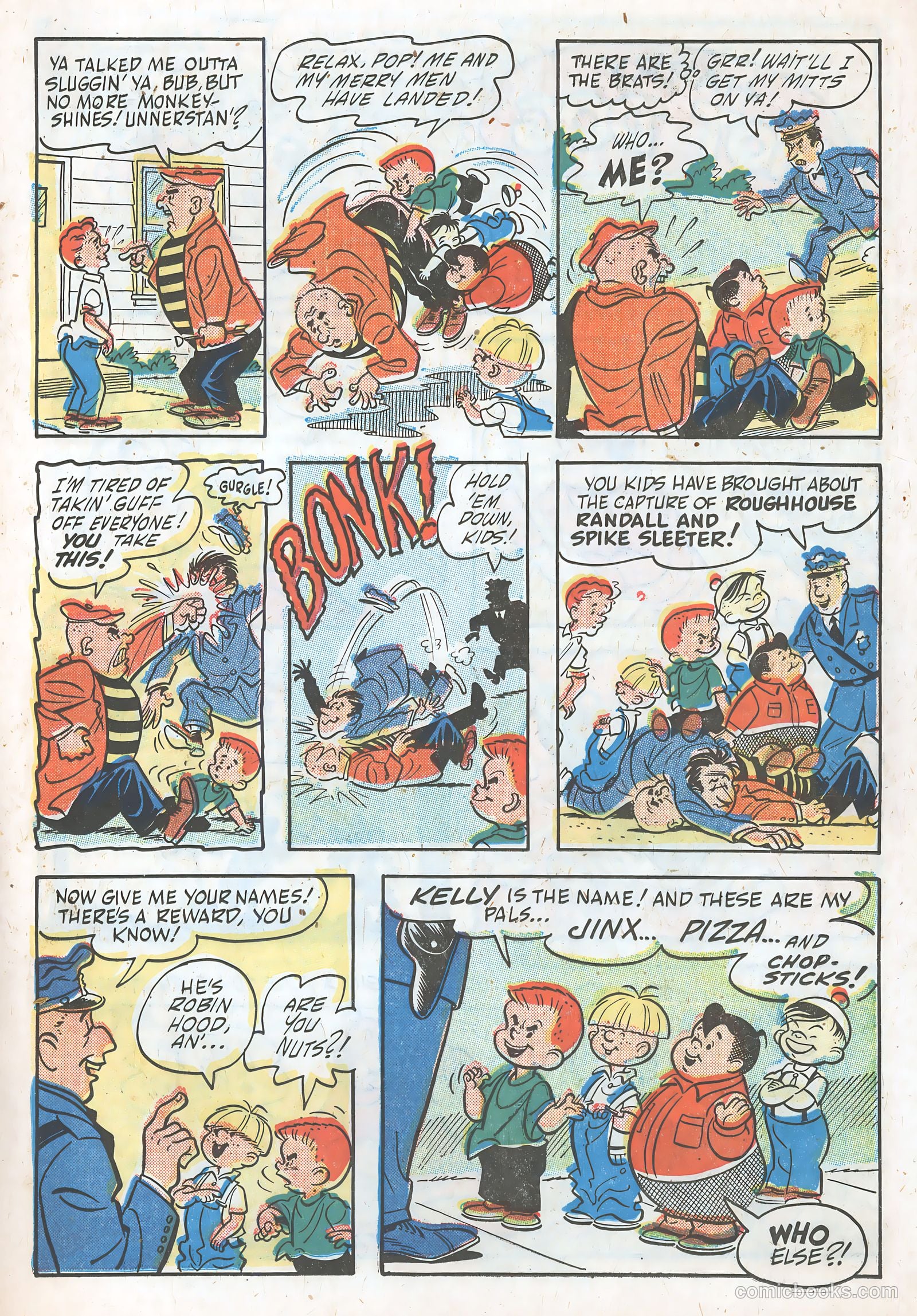 Three Rascals #1 (1958) — page 15 of 36