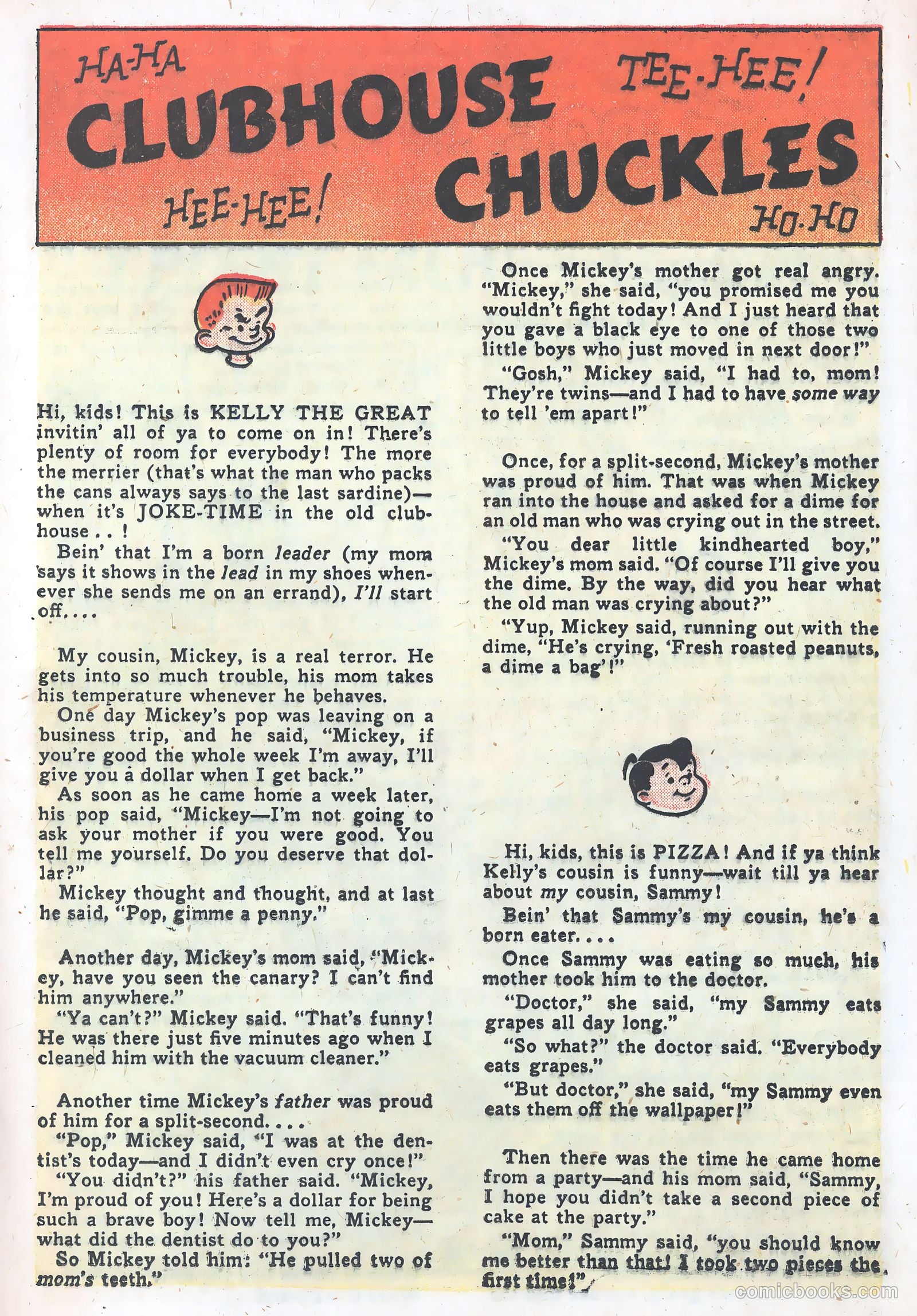 Three Rascals #1 (1958) — page 17 of 36